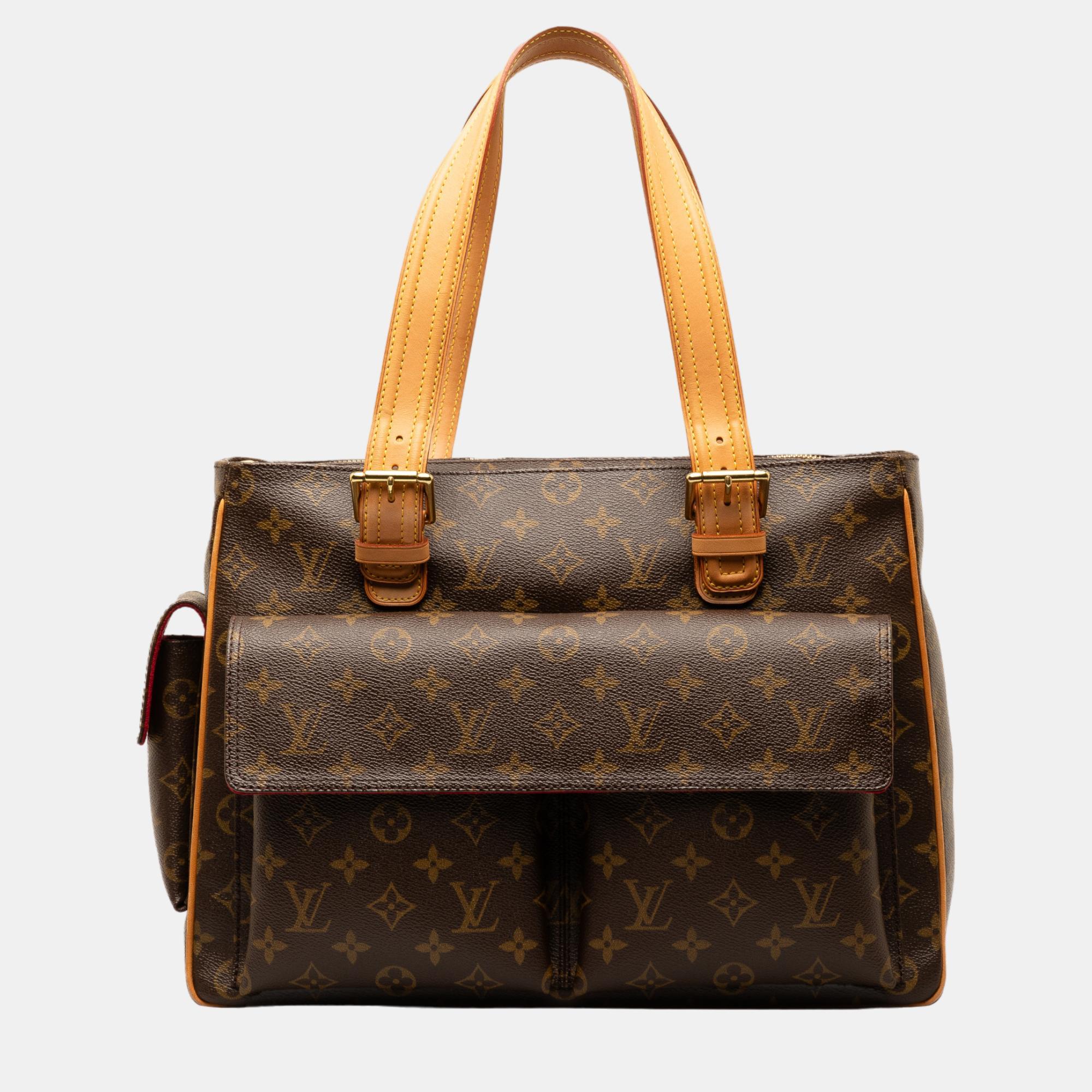 

Louis Vuitton Brown Monogram Multipli-Cite Bag