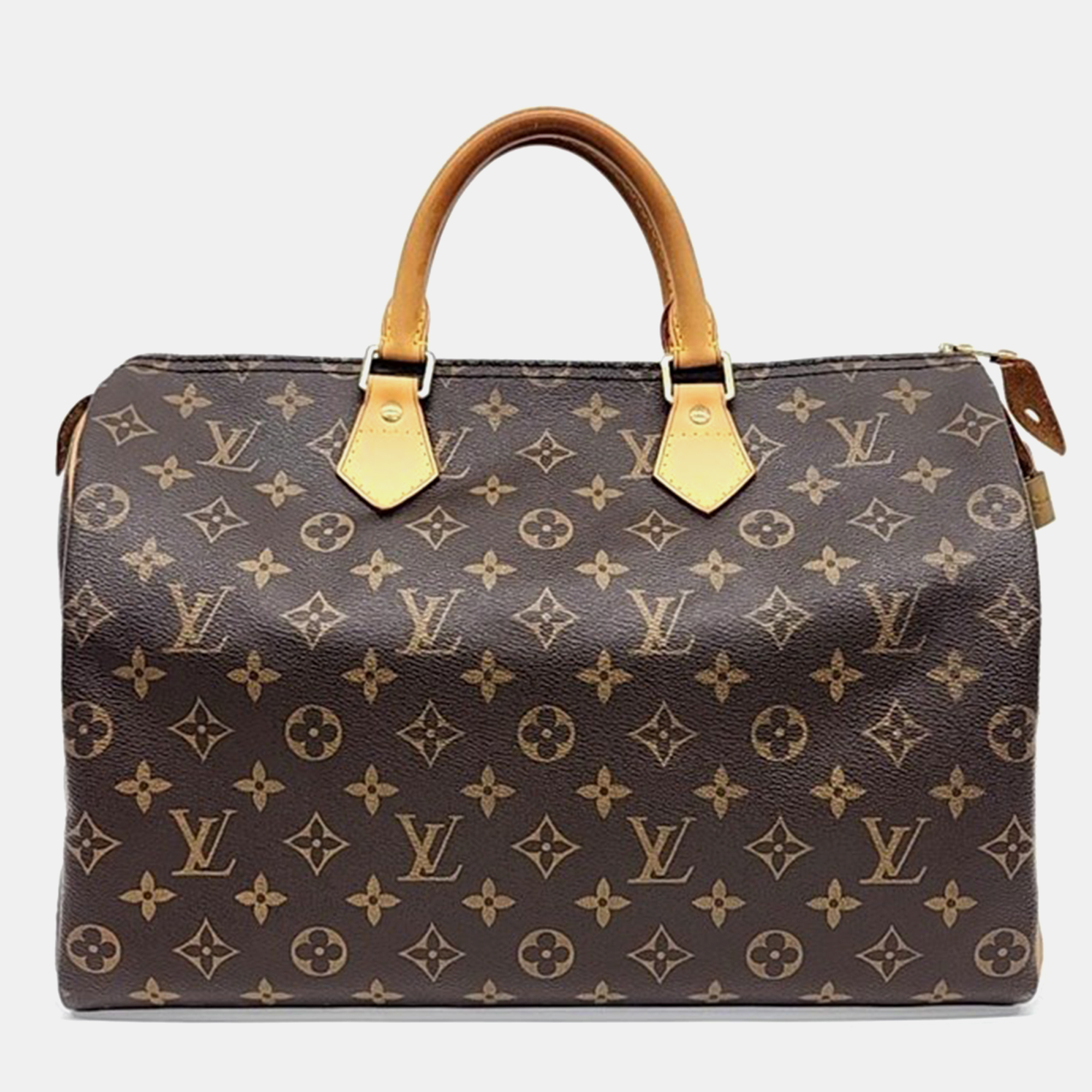 

Louis Vuitton Monogram Speedy 35 Handbag, Brown
