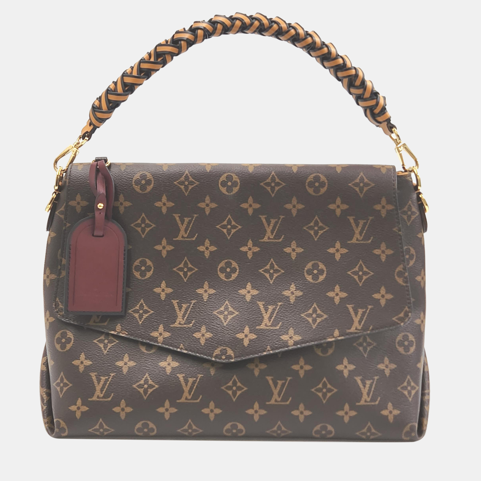 

Louis Vuitton Brown Monogram Canvas Beauborg MM Top Handle Bag