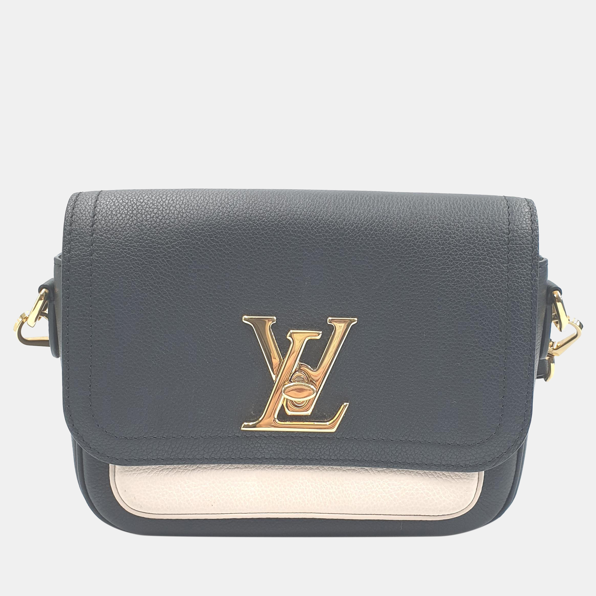 

Louis Vuitton Lockme Tender Handbag, Black