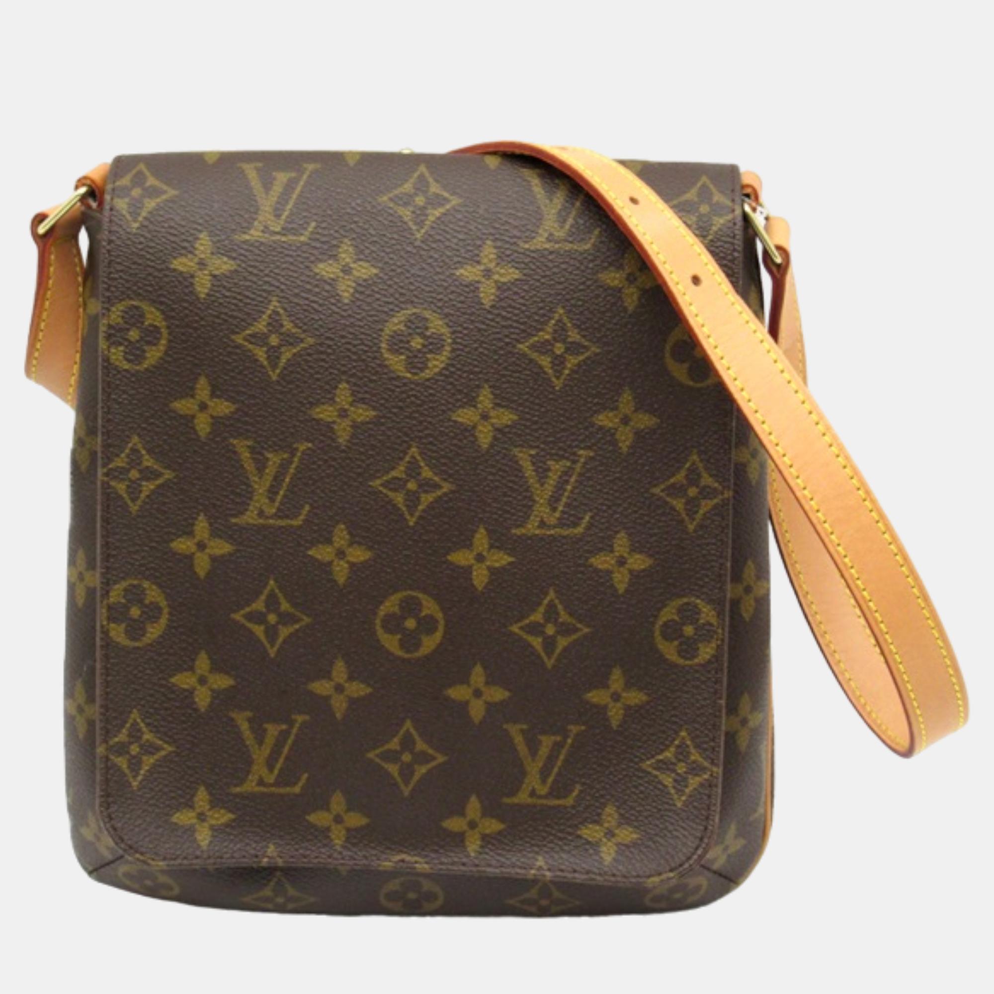 

Louis Vuitton Brown Canvas Musette Salsa Shoulder Bag