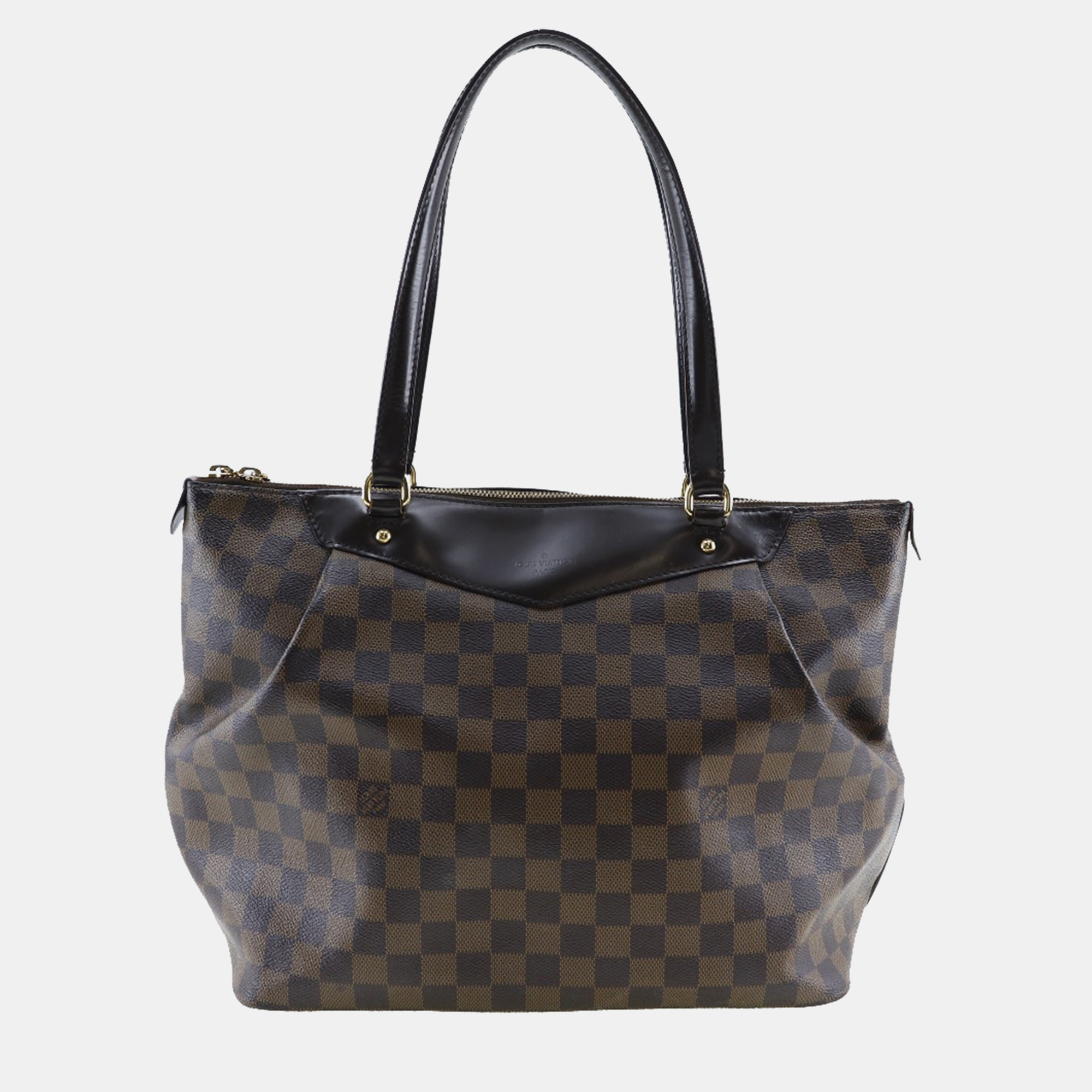 

Louis Vuitton Brown Damier Ebene Canvas Westminister GM Tote Bag