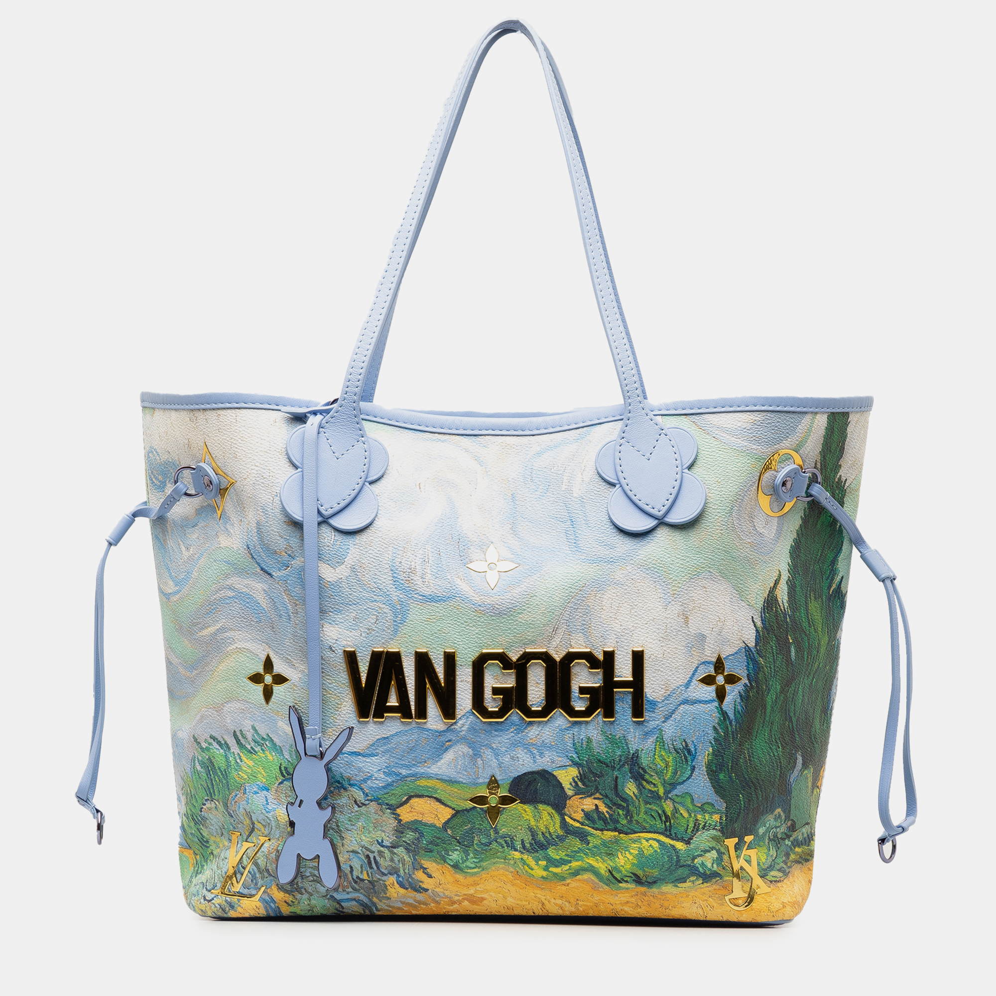 

Louis Vuitton x Jeff Koons Masters Collection Van Gogh Neverfull MM, Blue
