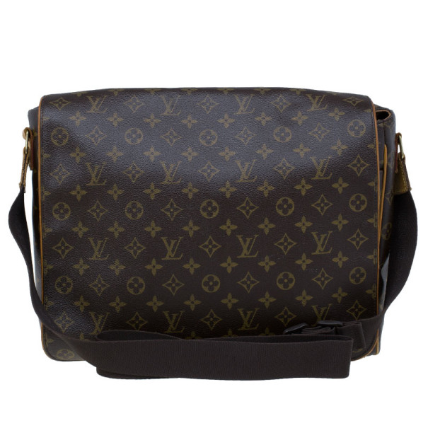 Pre Owned Louis Vuitton Monogram Canvas Abbesses Messenger Bag
