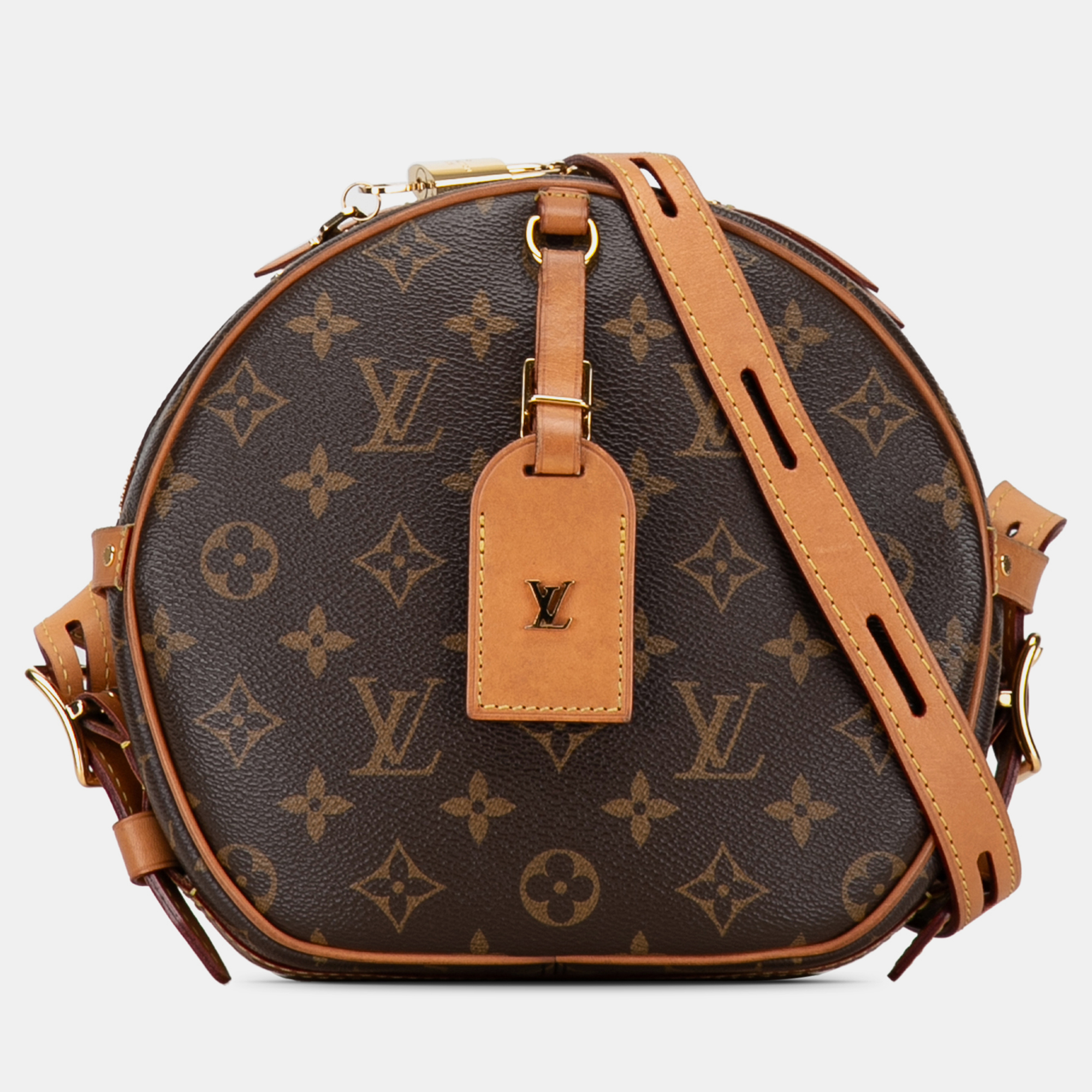 

Louis Vuitton Monogram Boite Chapeaux Souple MM, Brown