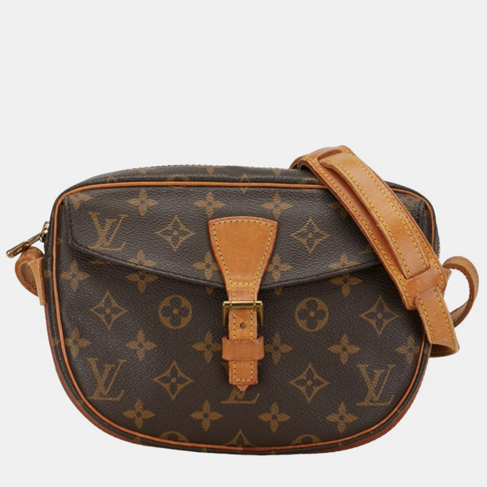 

Louis Vuitton Brown Canvas Jeune Fille PM Crossbody Bag