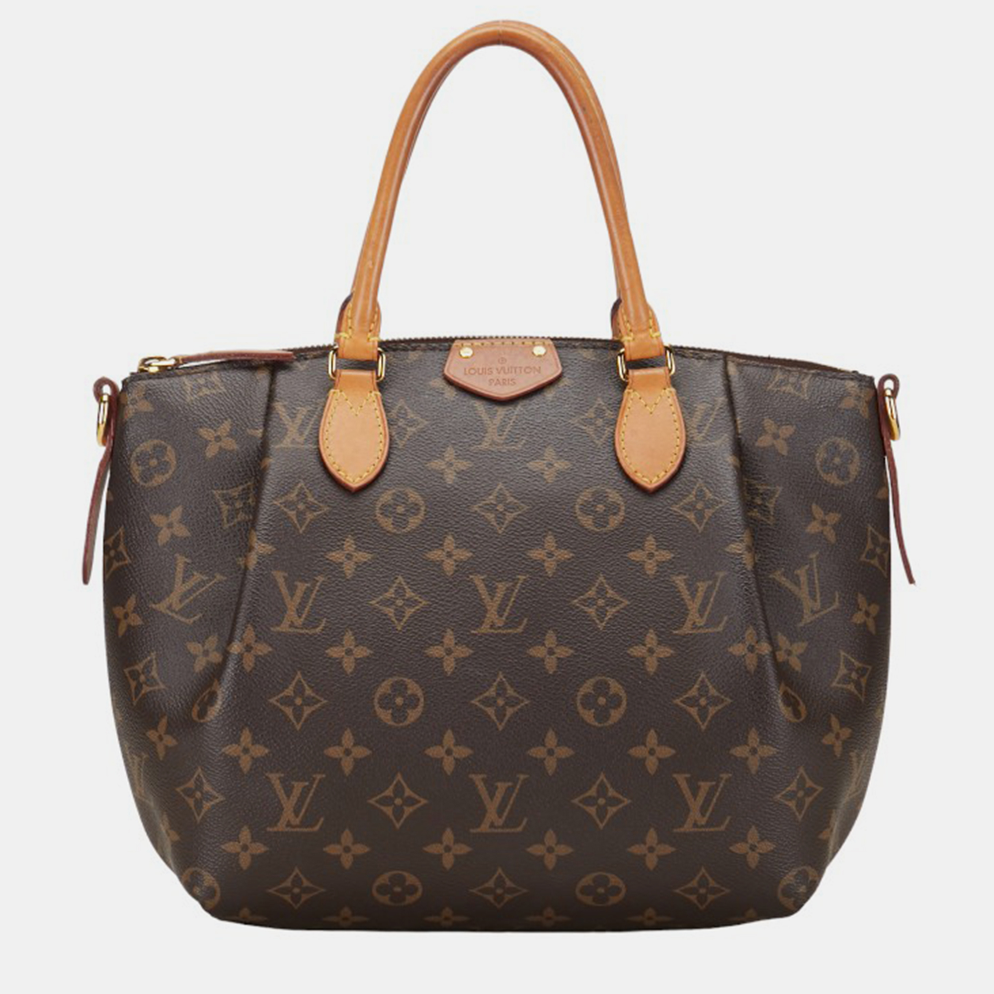 

Louis Vuitton Brown Canvas Turenne PM Satchel Bag