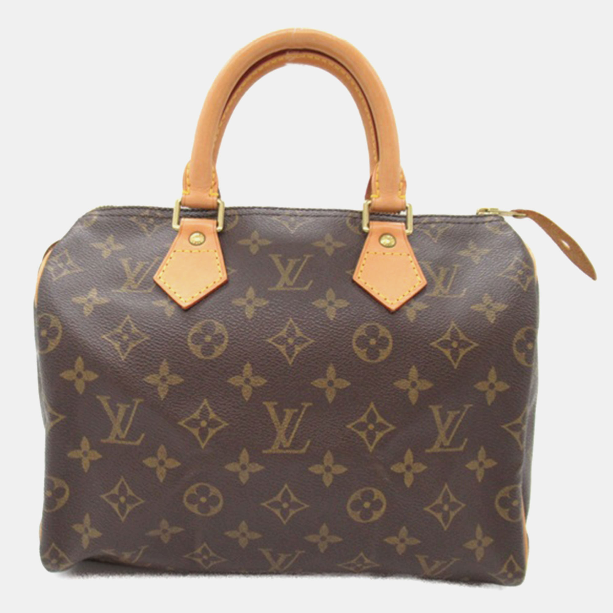 

Louis Vuitton Brown Monogram Canvas Speedy 25 Satchel