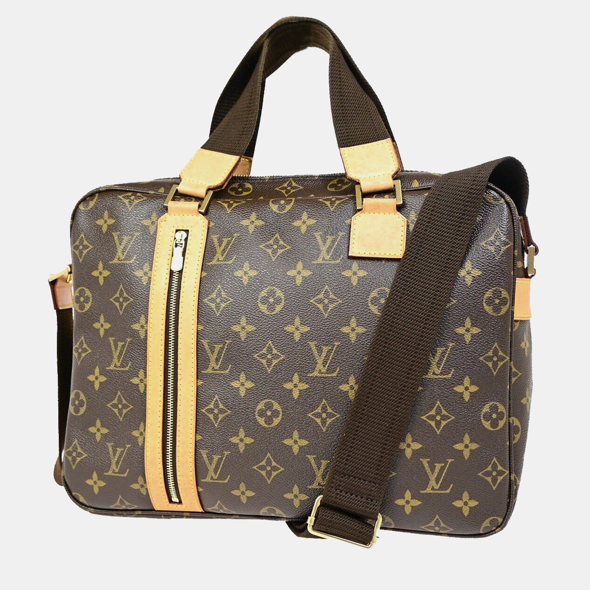 

Louis Vuitton Monogram Coated Canvas Sac Bosphore Shoulder Bag, Brown