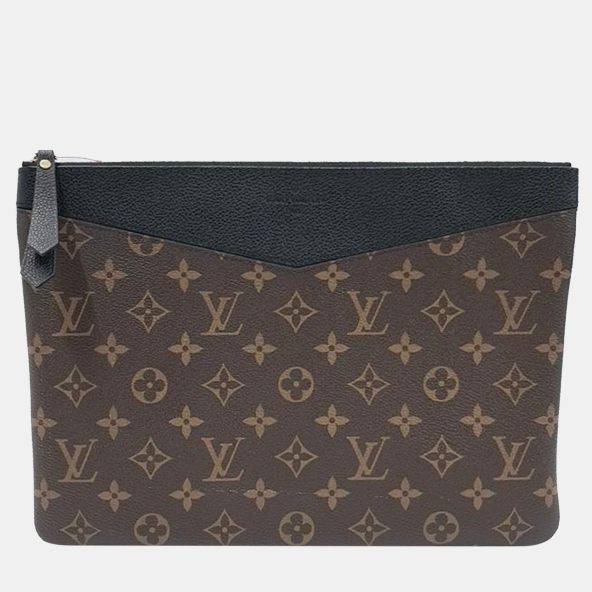 

Louis Vuitton Daily Clutch Bag, Brown