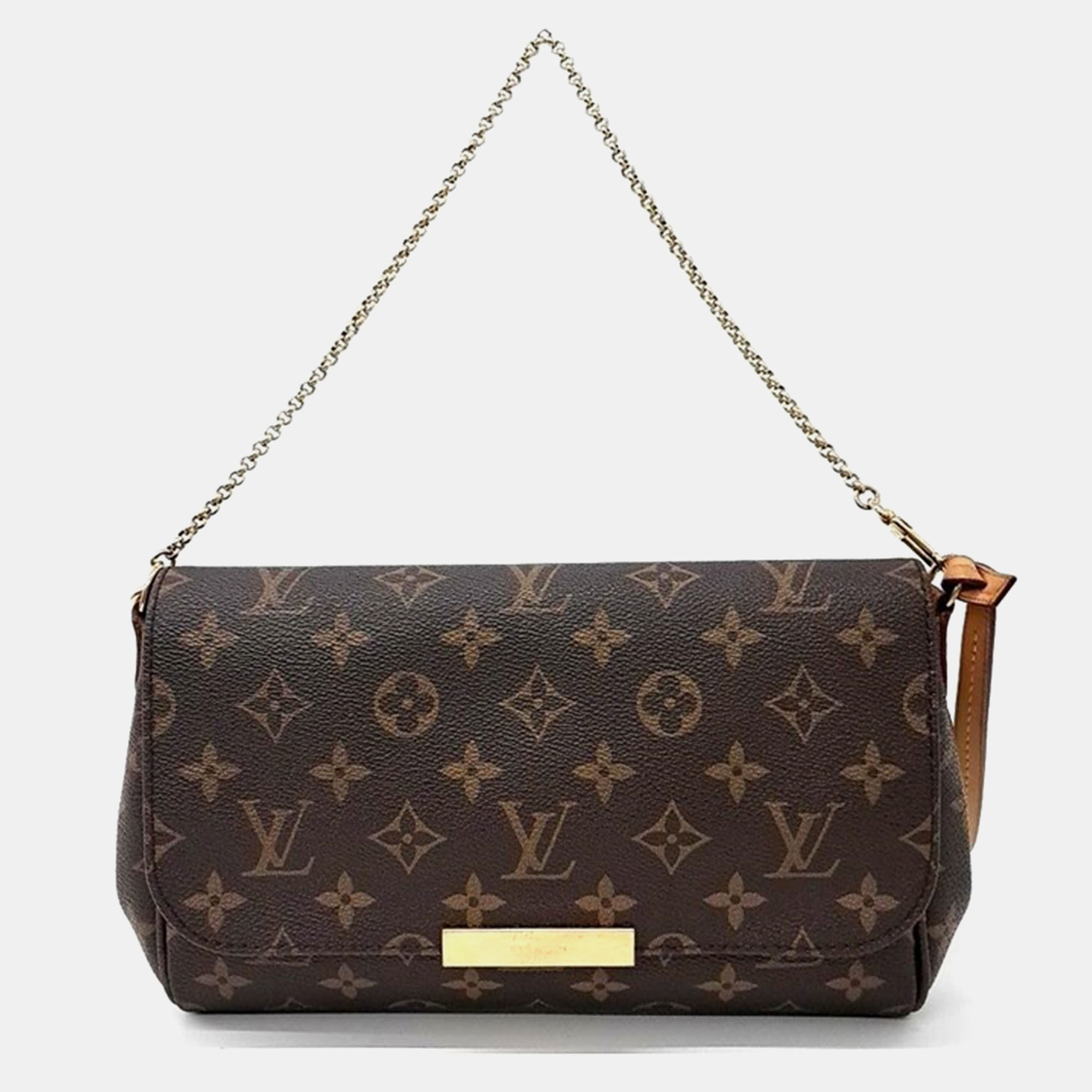 

Louis Vuitton Favorite MM Handbag, Brown