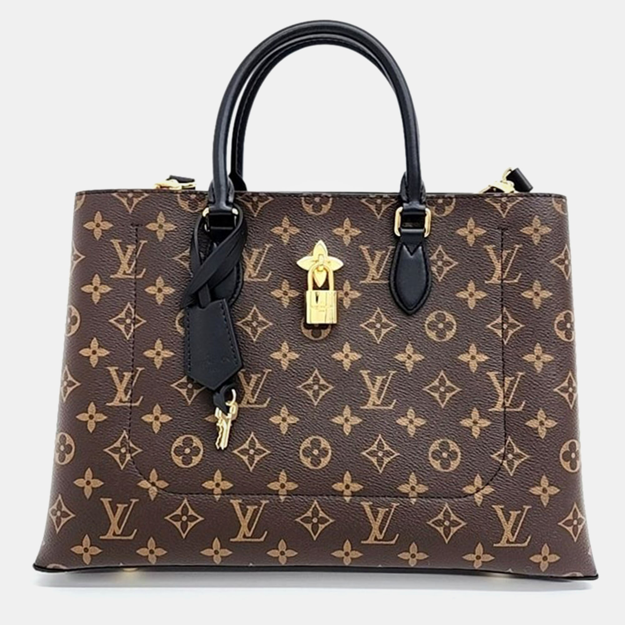 

Louis Vuitton Flower Tote Bag, Black