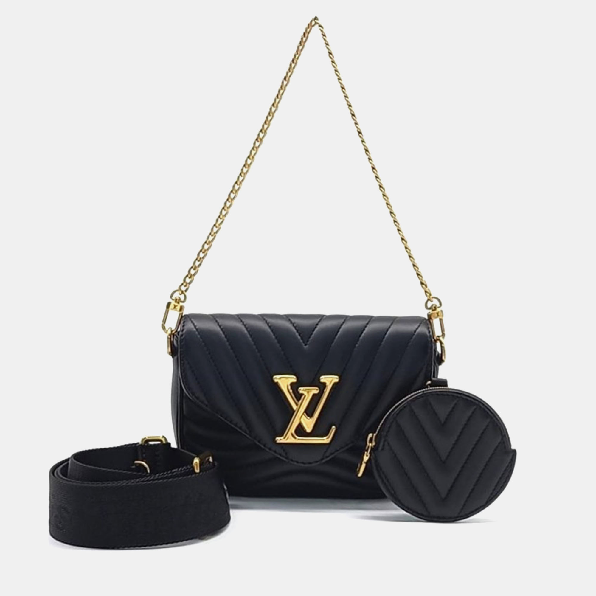 

Louis Vuitton New Wave Multi Pochette bag, Black