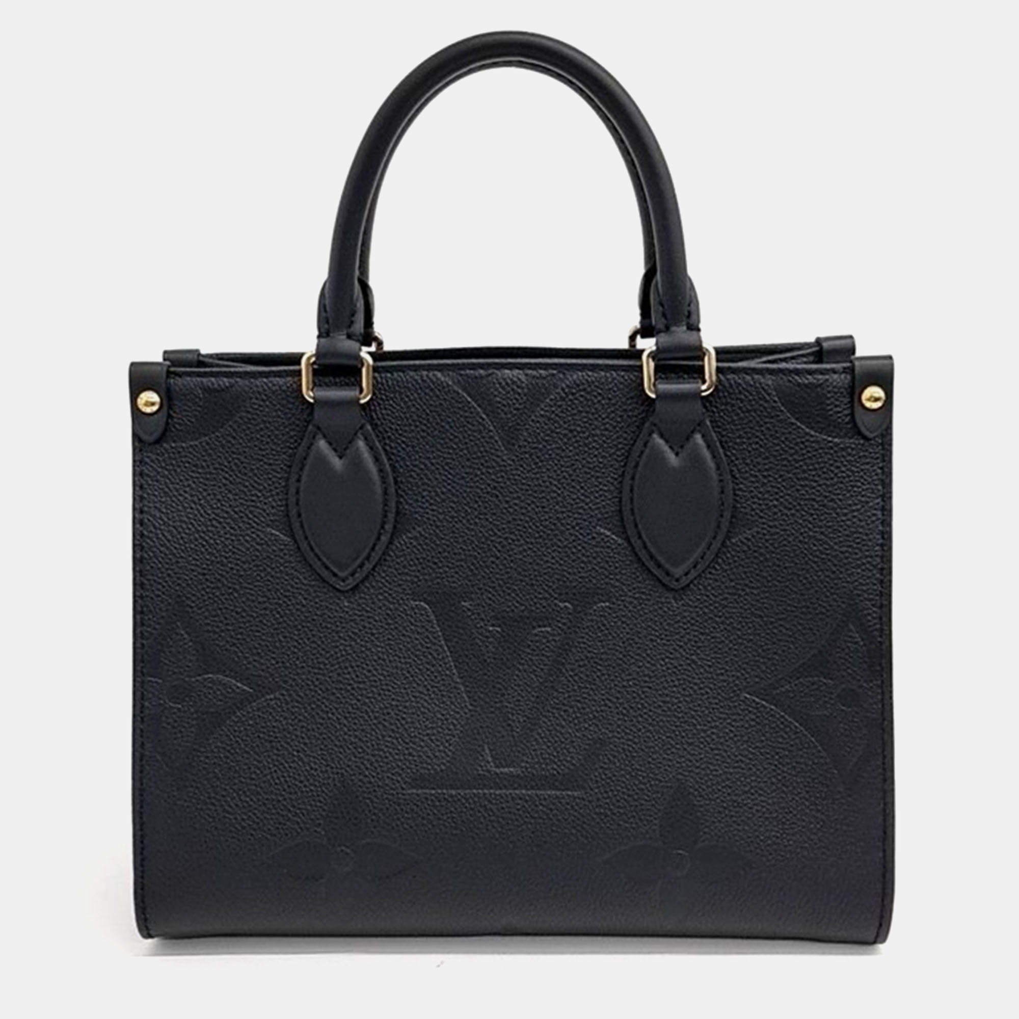 

Louis Vuitton Empreinte Onthego PM handbag, Black