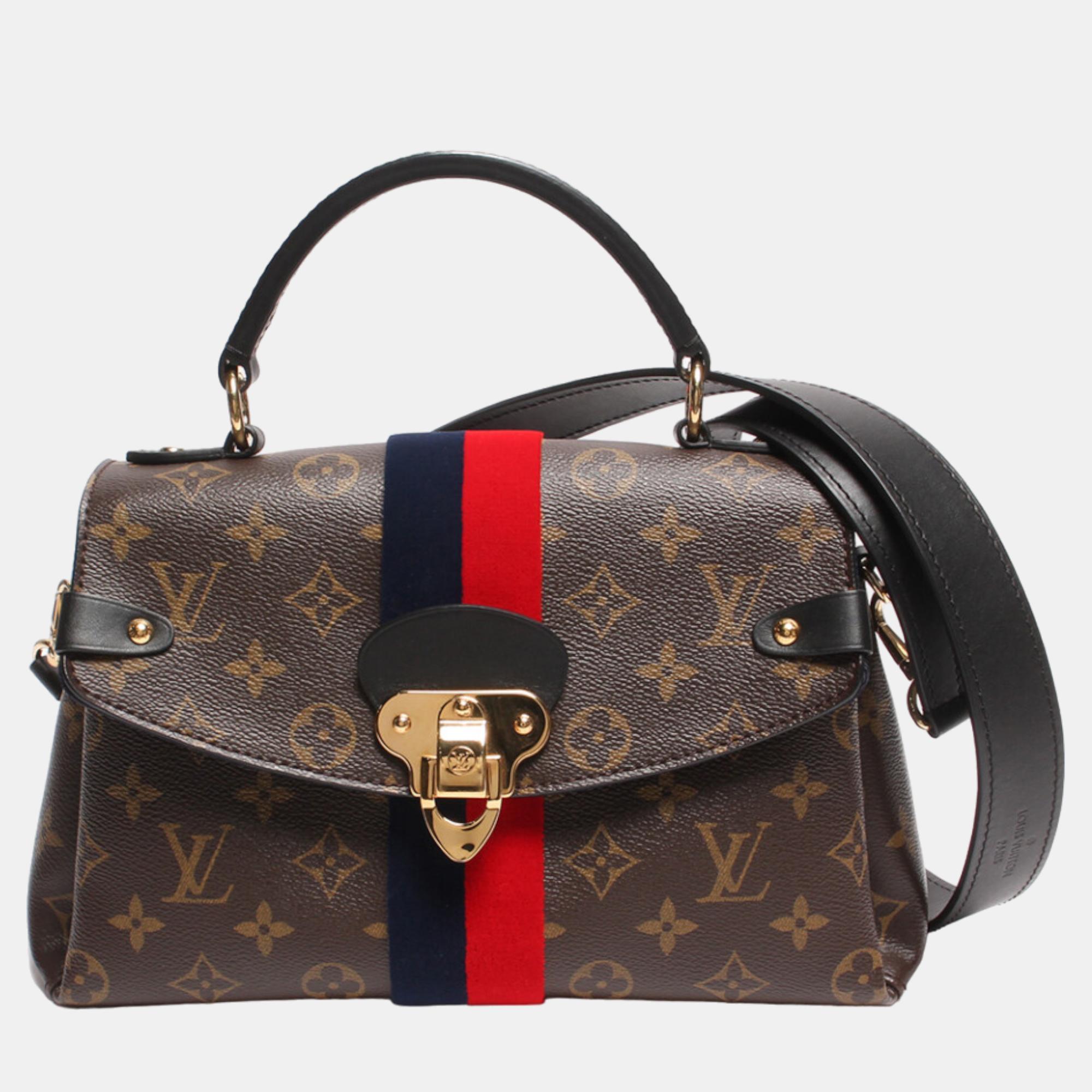 

Louis Vuitton Brown Monogram Canvas Georges BB Top Handle Bag