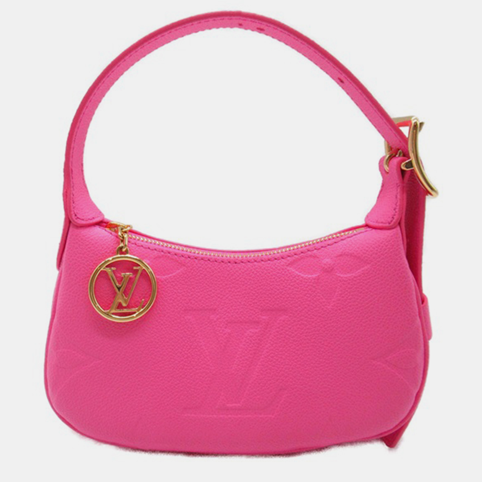 

Louis Vuitton Pink Leather Mini Moon
