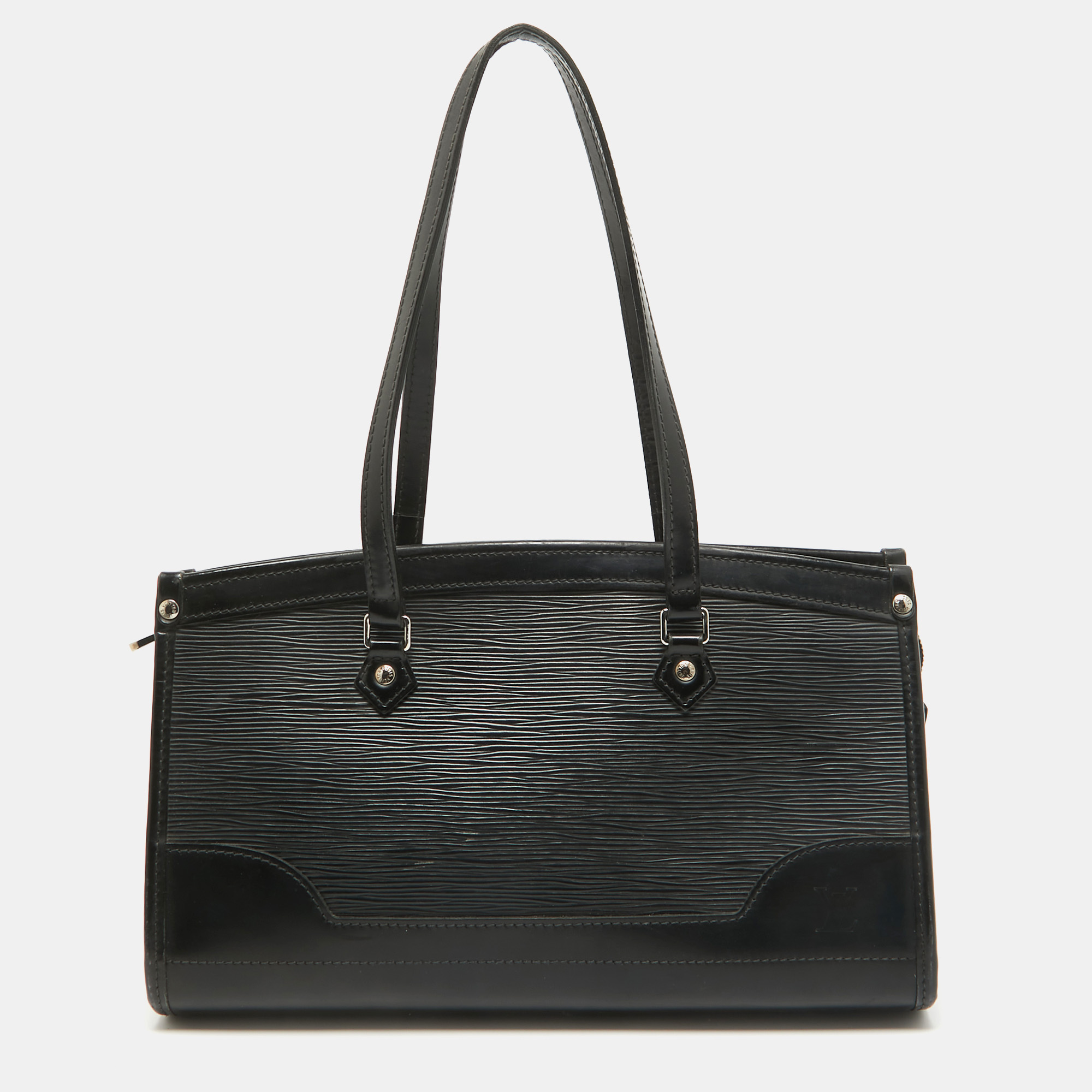 

Louis Vuitton Black Epi Leather Madeleine PM Bag