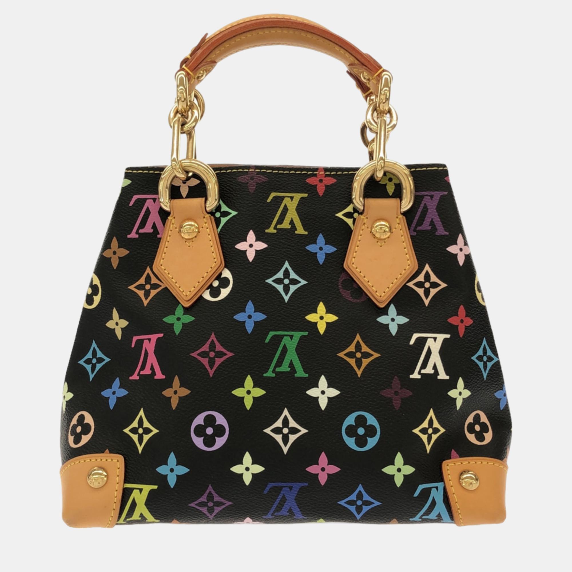 

Louis Vuitton Black Monogram Multicolore Audra