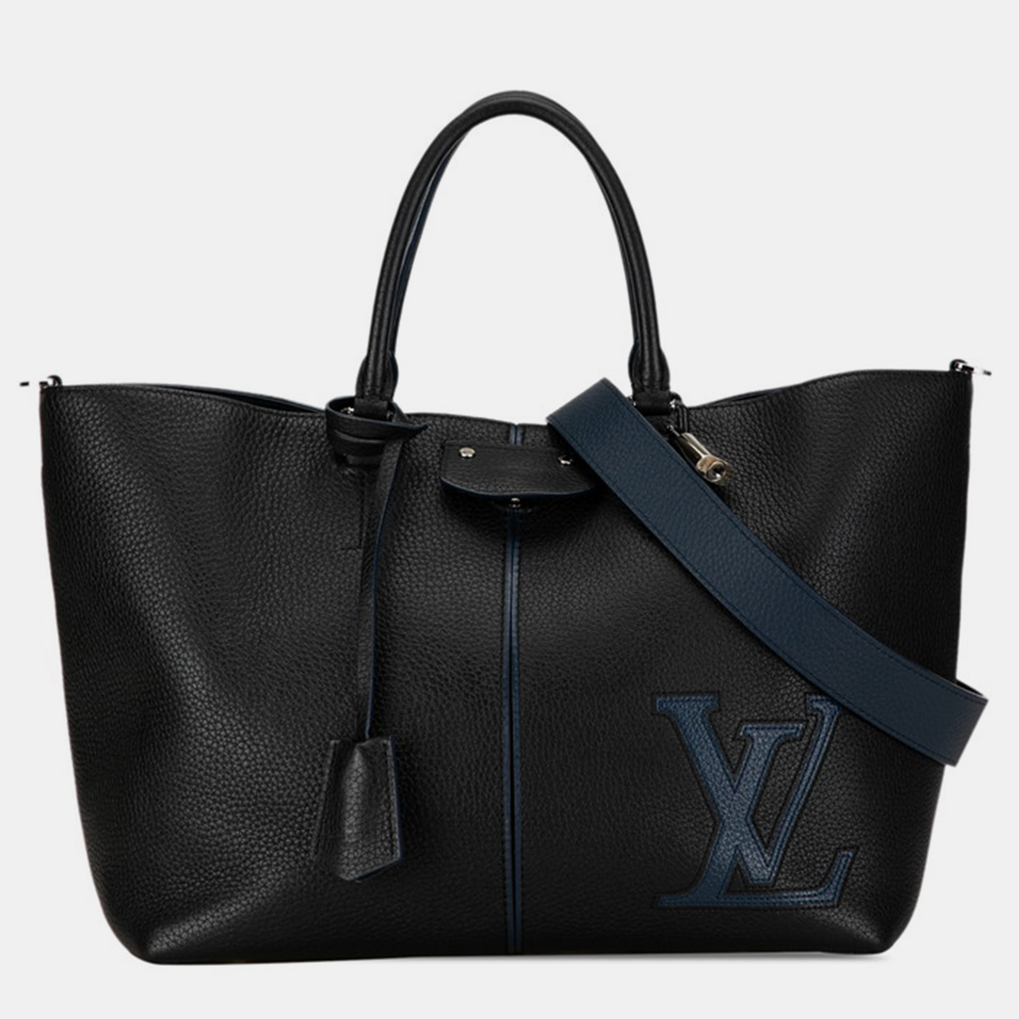 

Louis Vuitton Black Taurillon Leather Pernelle Bag