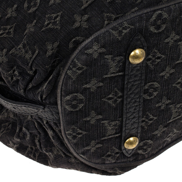 Dauphine hobo handbag Louis Vuitton Beige in Denim - Jeans - 21316346