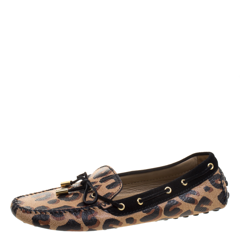 leopard print louis vuitton shoes