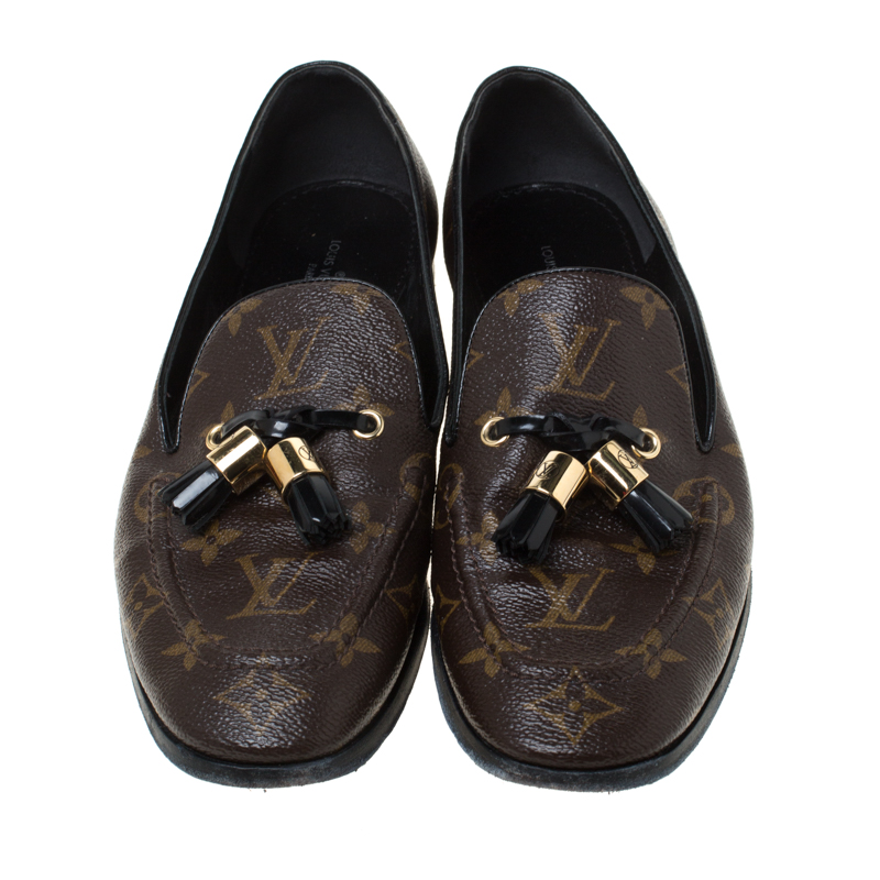 Louis Vuitton Monogram Society Loafers