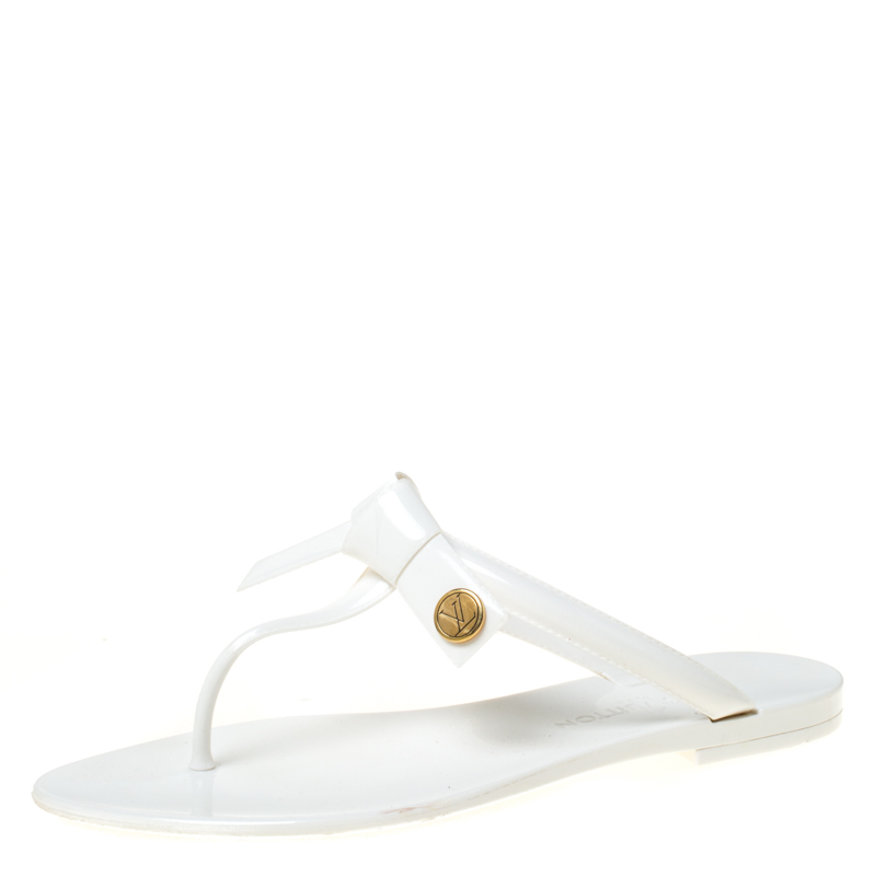 louis vuitton jelly sandals