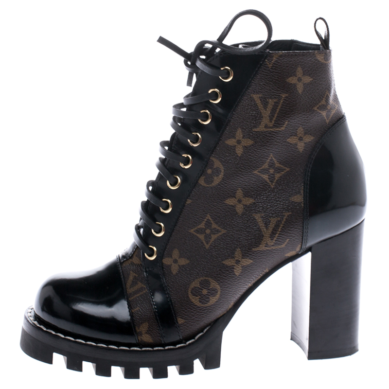 

Louis Vuitton Monogram Canvas Star Trail Ankle Boots Size, Brown