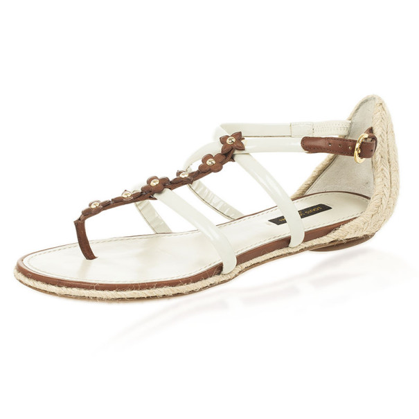 مملوكة مسبقًا Louis Vuitton Bagatelles Sandals Size 37