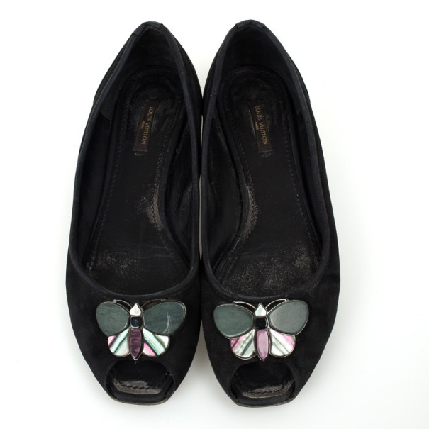 Louis Vuitton Butterfly Ballerina Flats