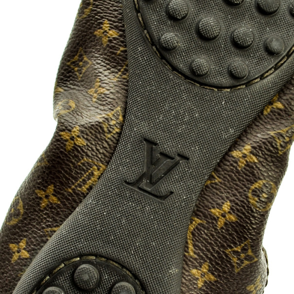 Louis Vuitton Monogram Canvas Lovely Ballet Flats Size 41 Louis