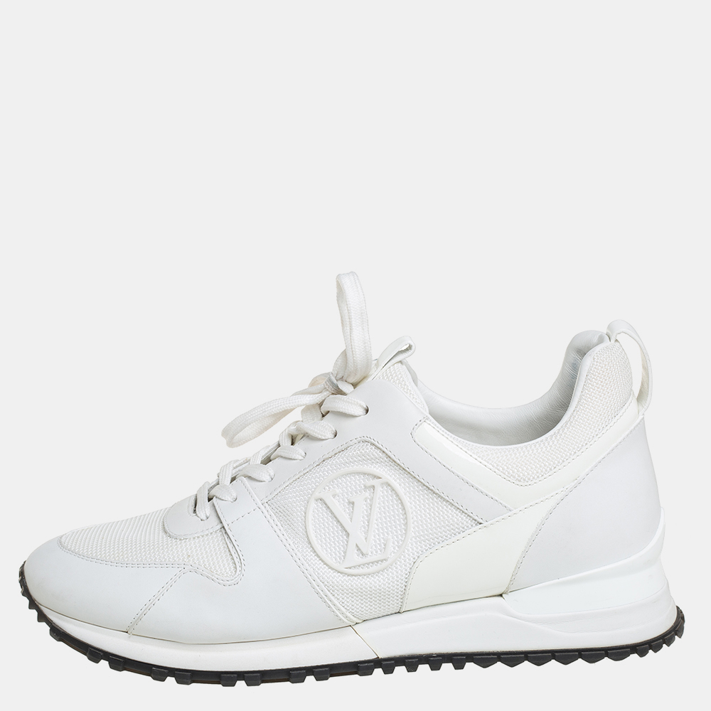 LOUIS VUITTON Archlight Monogram Canvas Sneakers White Size 39