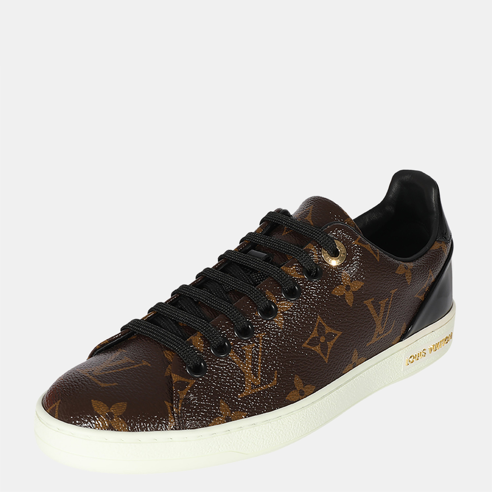 

Louis Vuitton Monogram Canvas Frontrow Sneakers EU, Brown