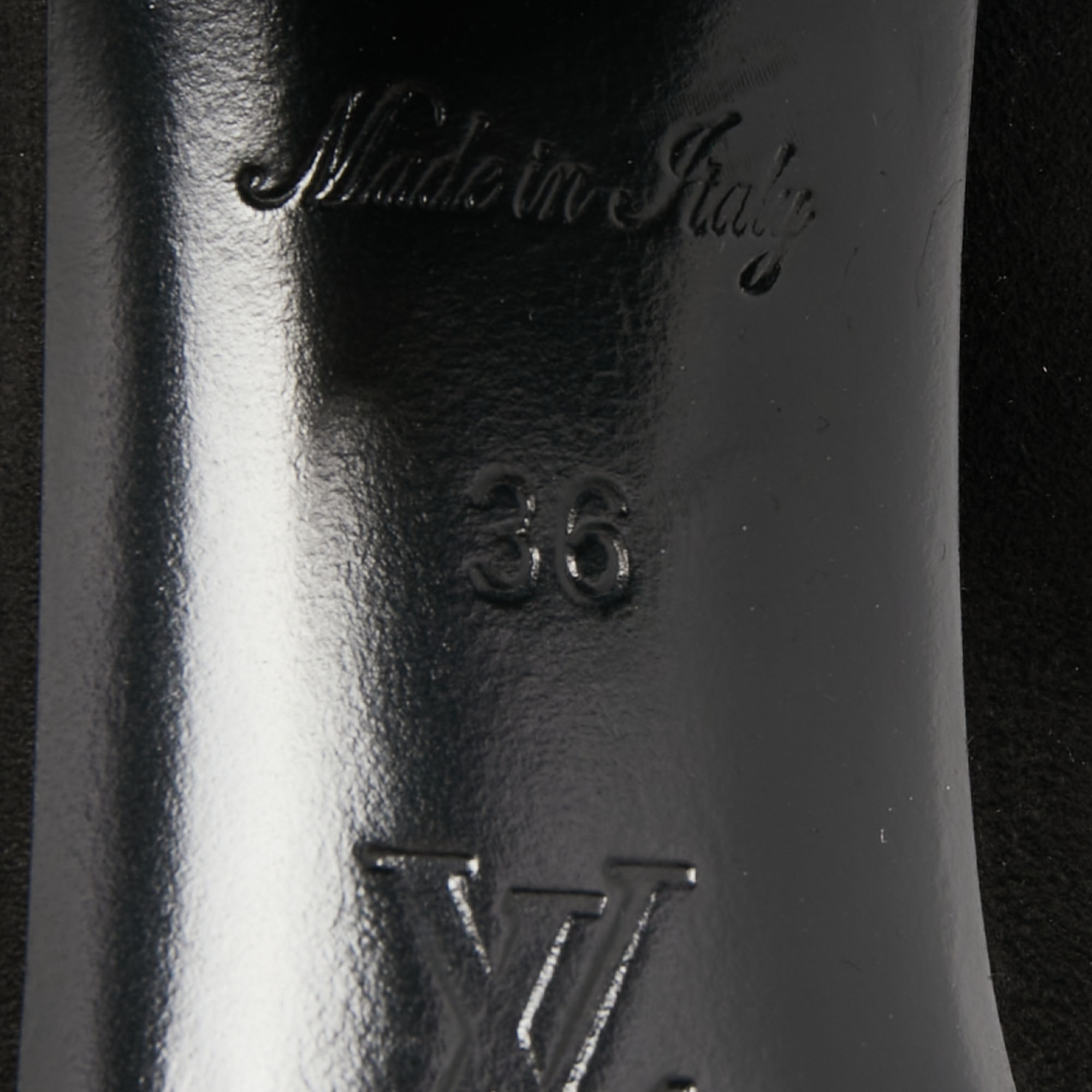 Louis Vuitton Black Madeleine Pumps 36 – The Closet