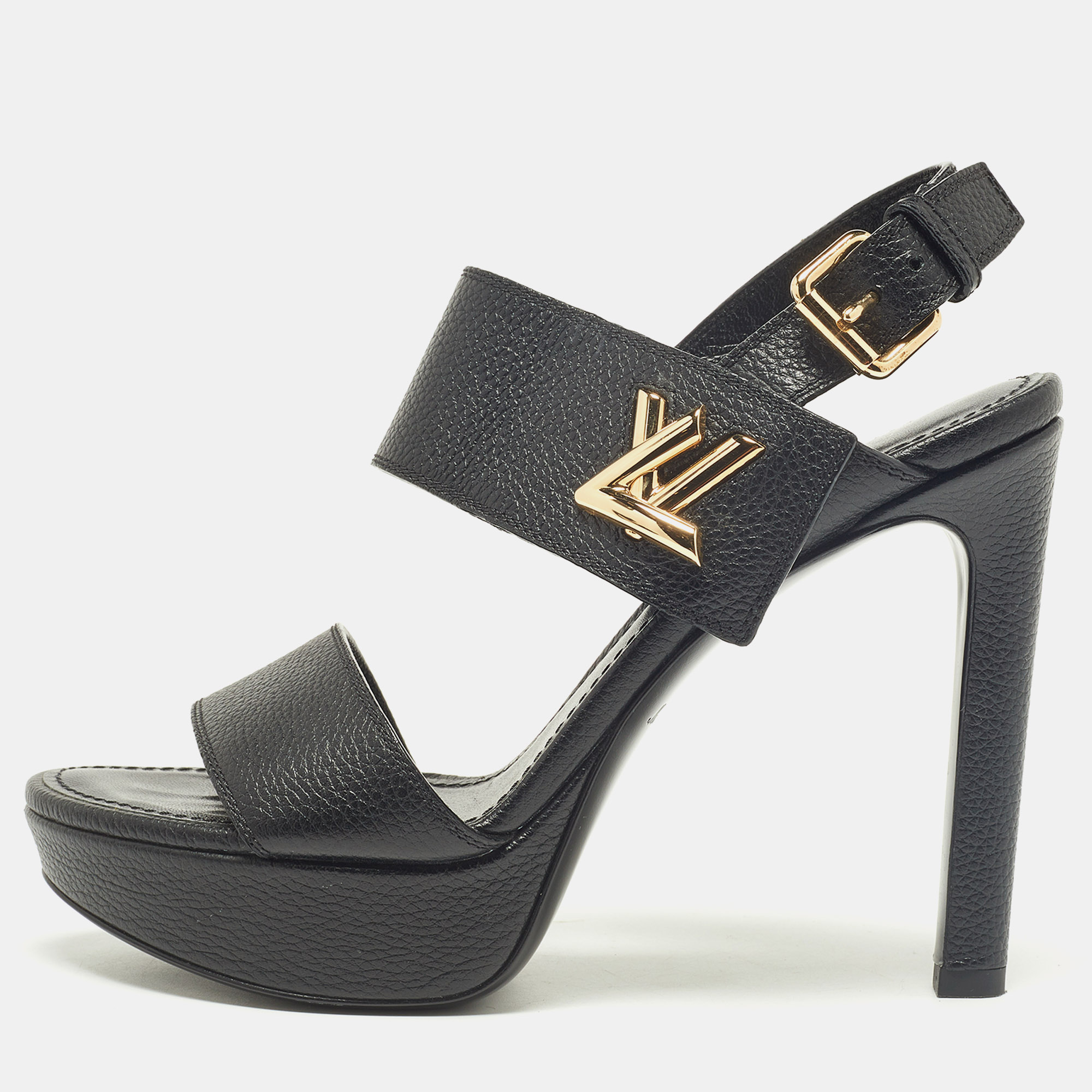 Louis Vuitton Paseo Sandals 37 - LVLENKA Luxury Consignment