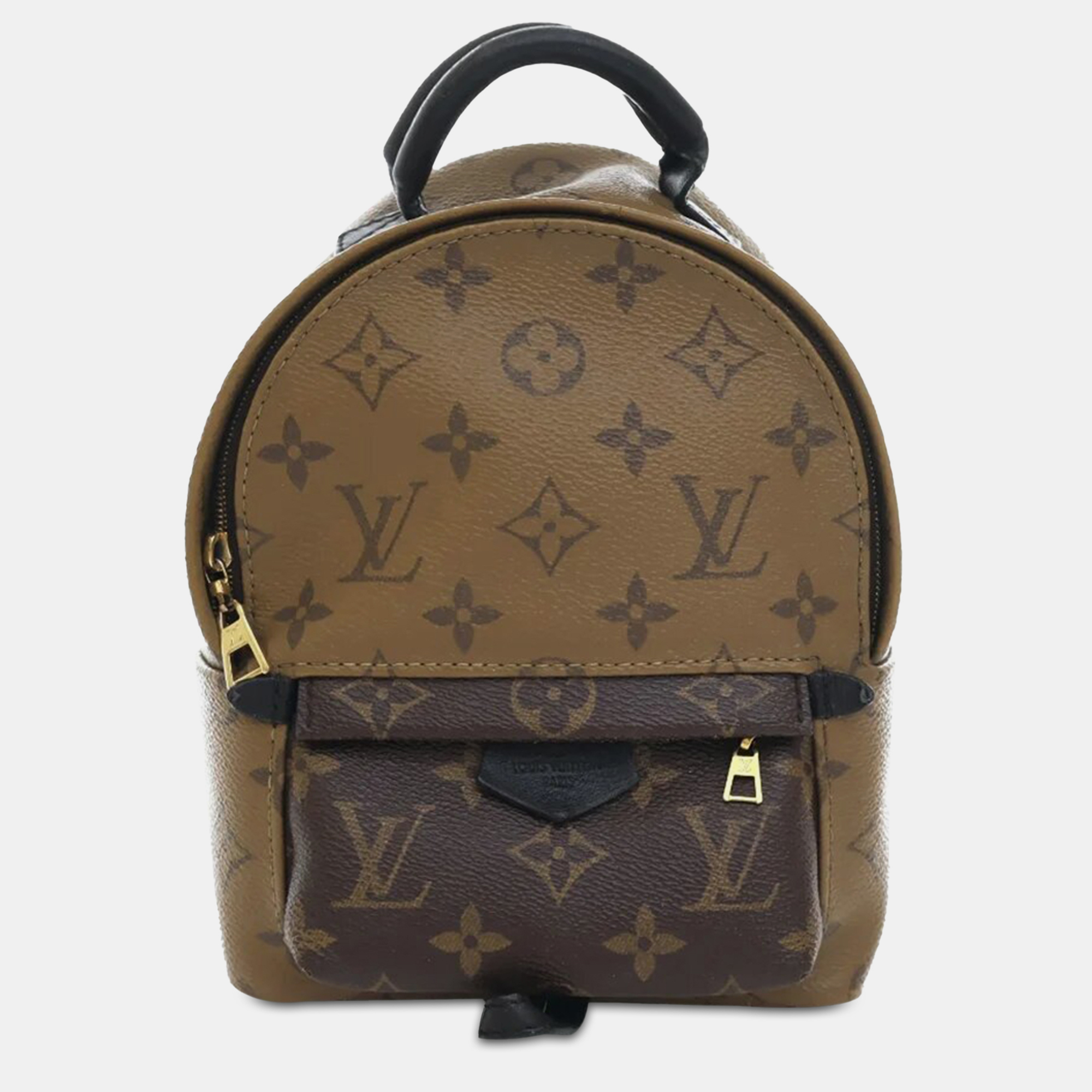 

Louis Vuitton Monogram Reverse Mini Palm Springs Bag, Brown