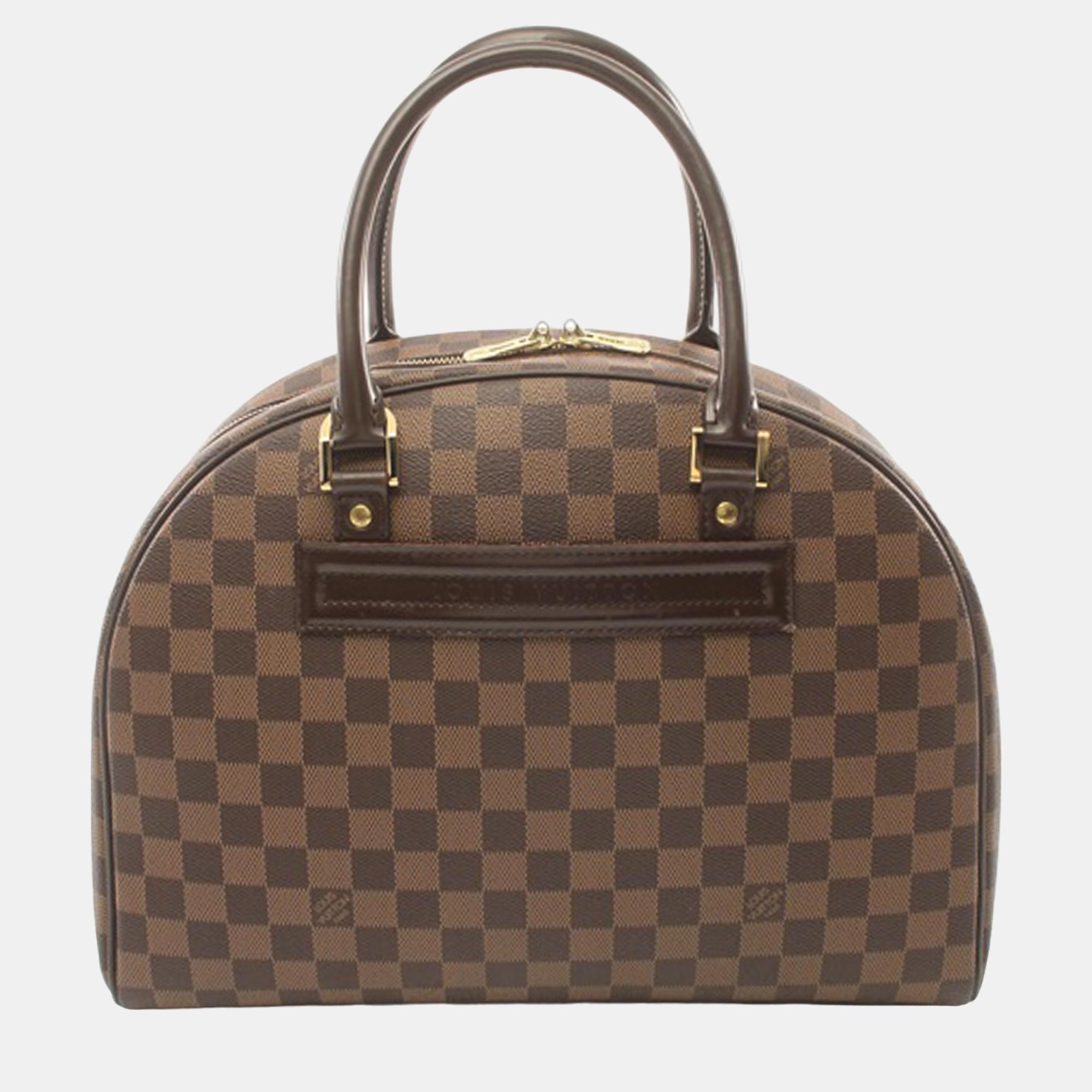 

Louis Vuitton Brown Damier Ebene Canvas Nolita Shoulder Bag