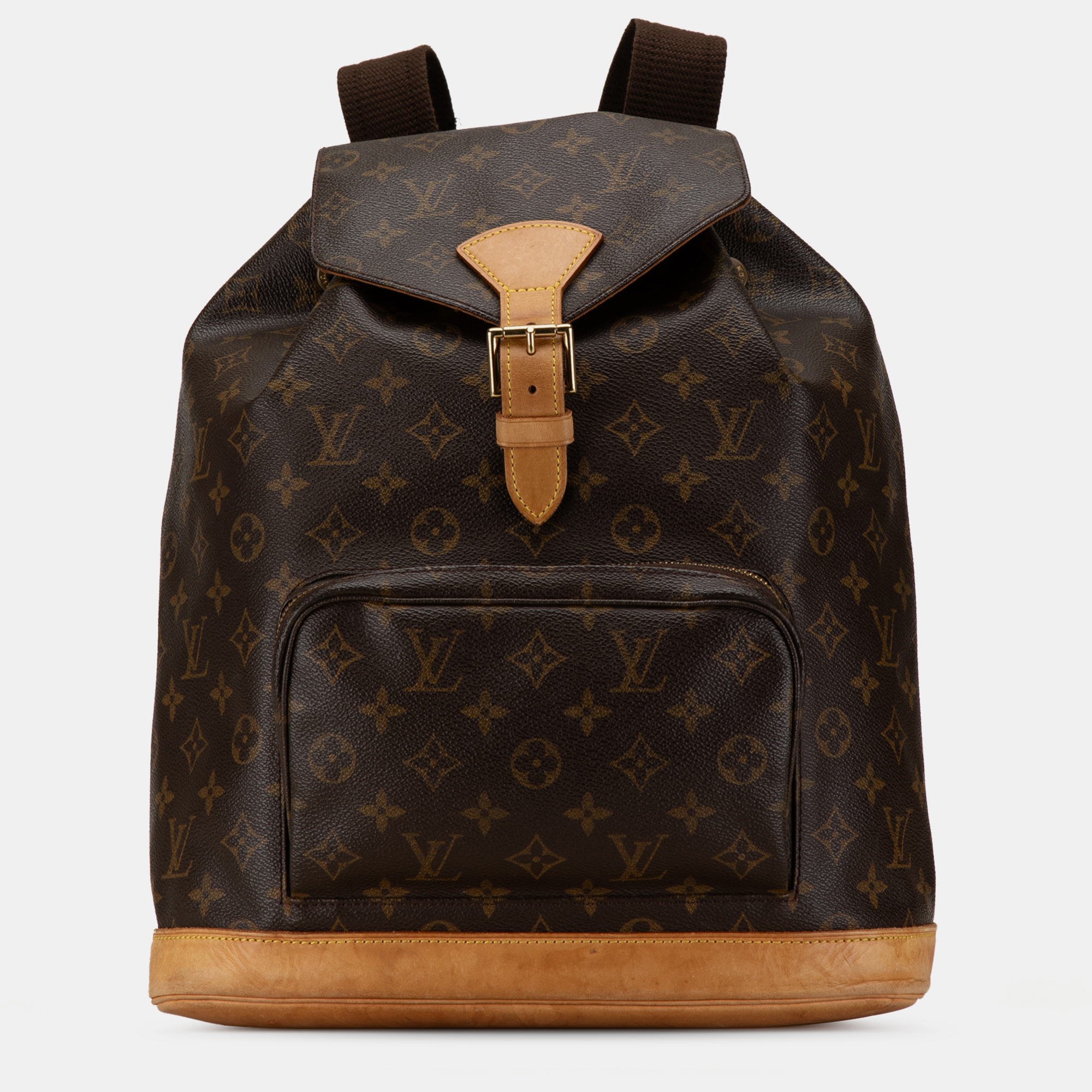 

Louis Vuitton Monogram Montsouris GM Bag, Brown