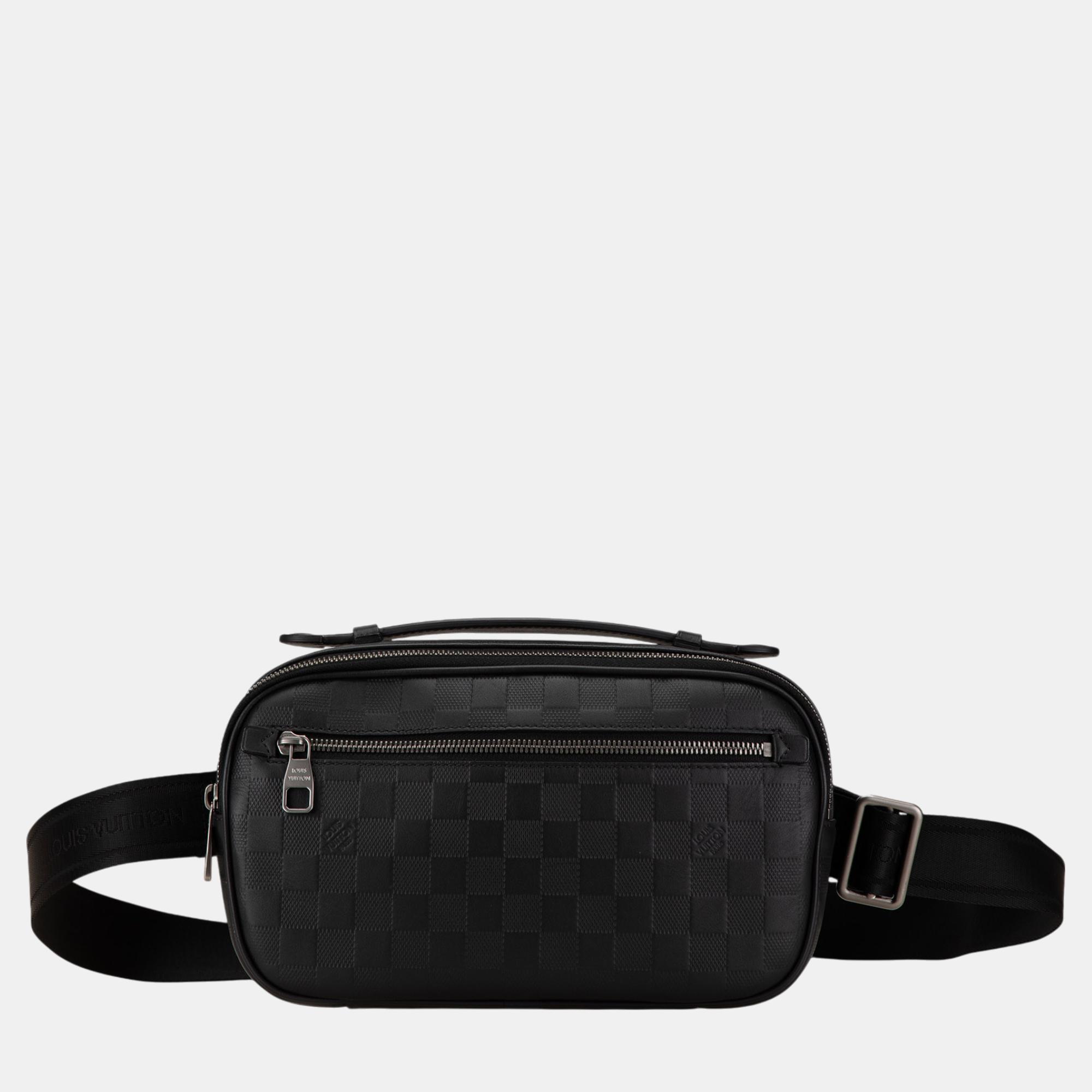 

Louis Vuitton Black Damier Inifini Ambler