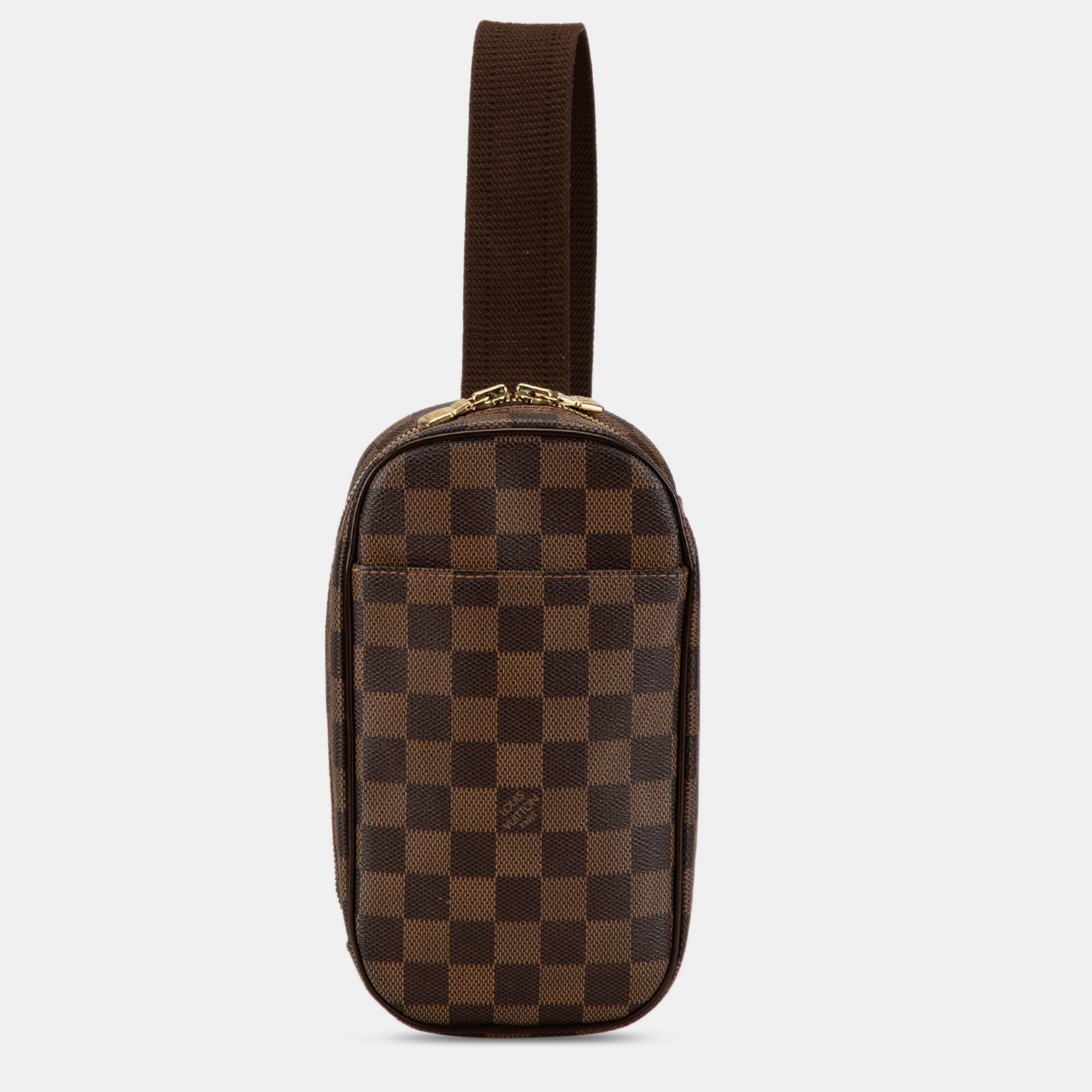 

Louis Vuitton Damier Ebene Pochette Gange, Brown