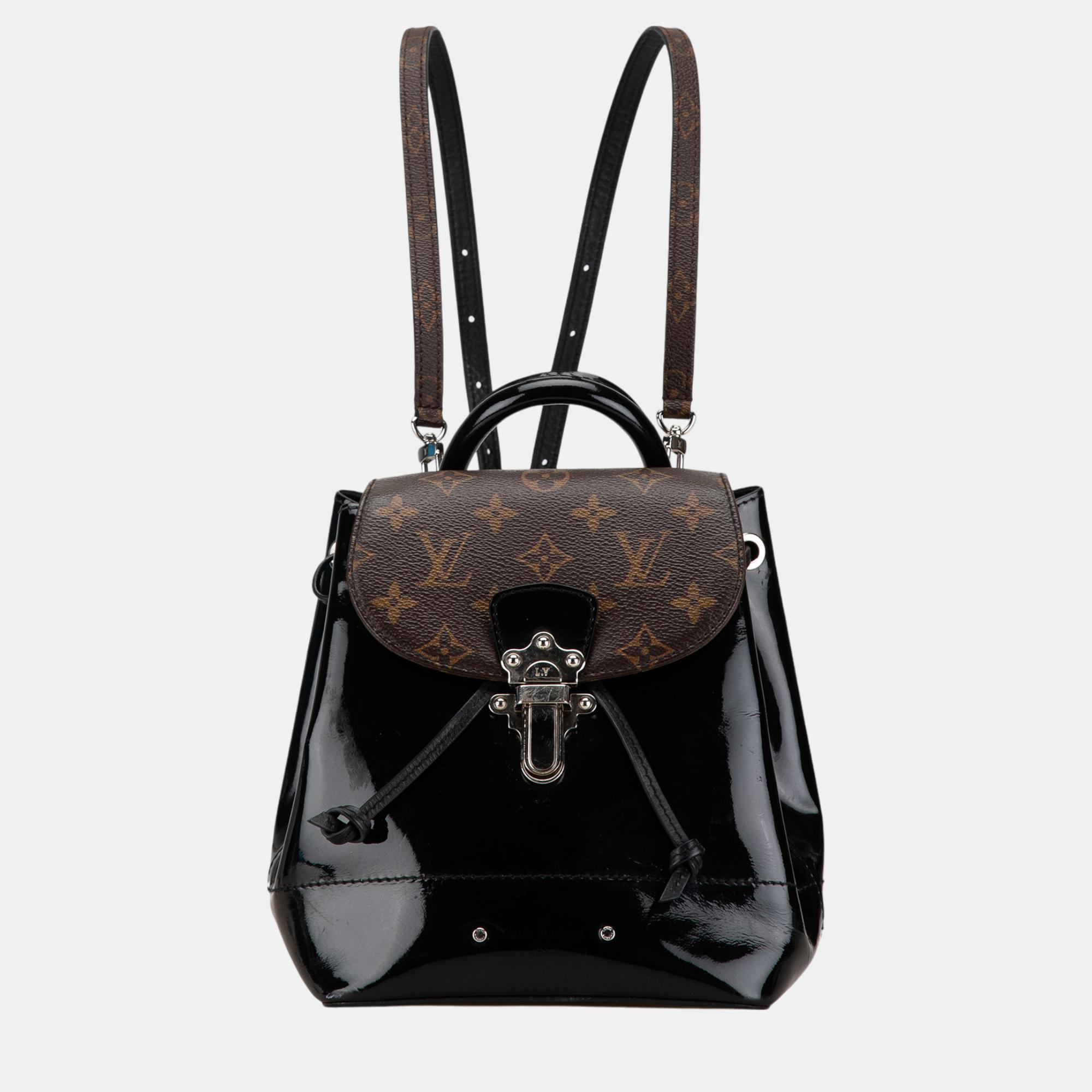 

Louis Vuitton Brown Monogram Vernis Hot Springs