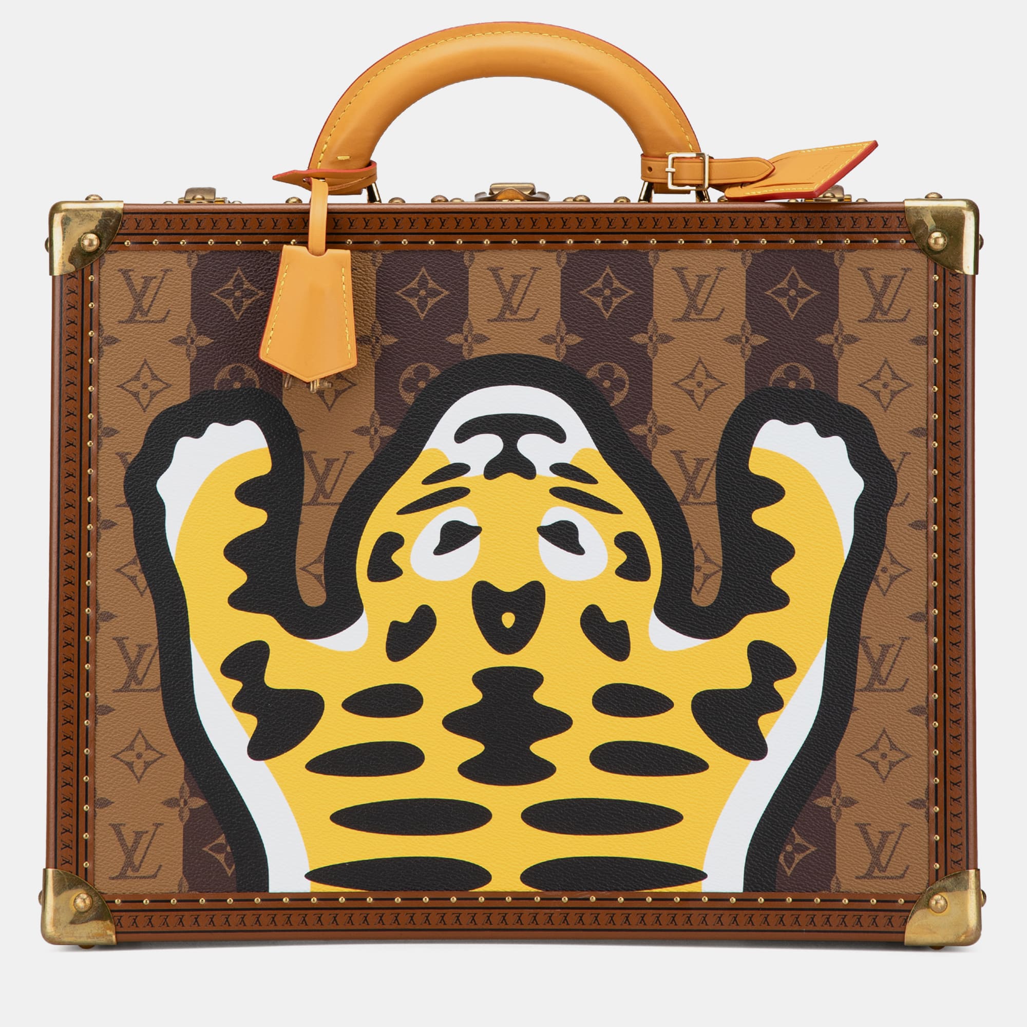 

Louis Vuitton Monogram Nigo Cotteville 40, Brown