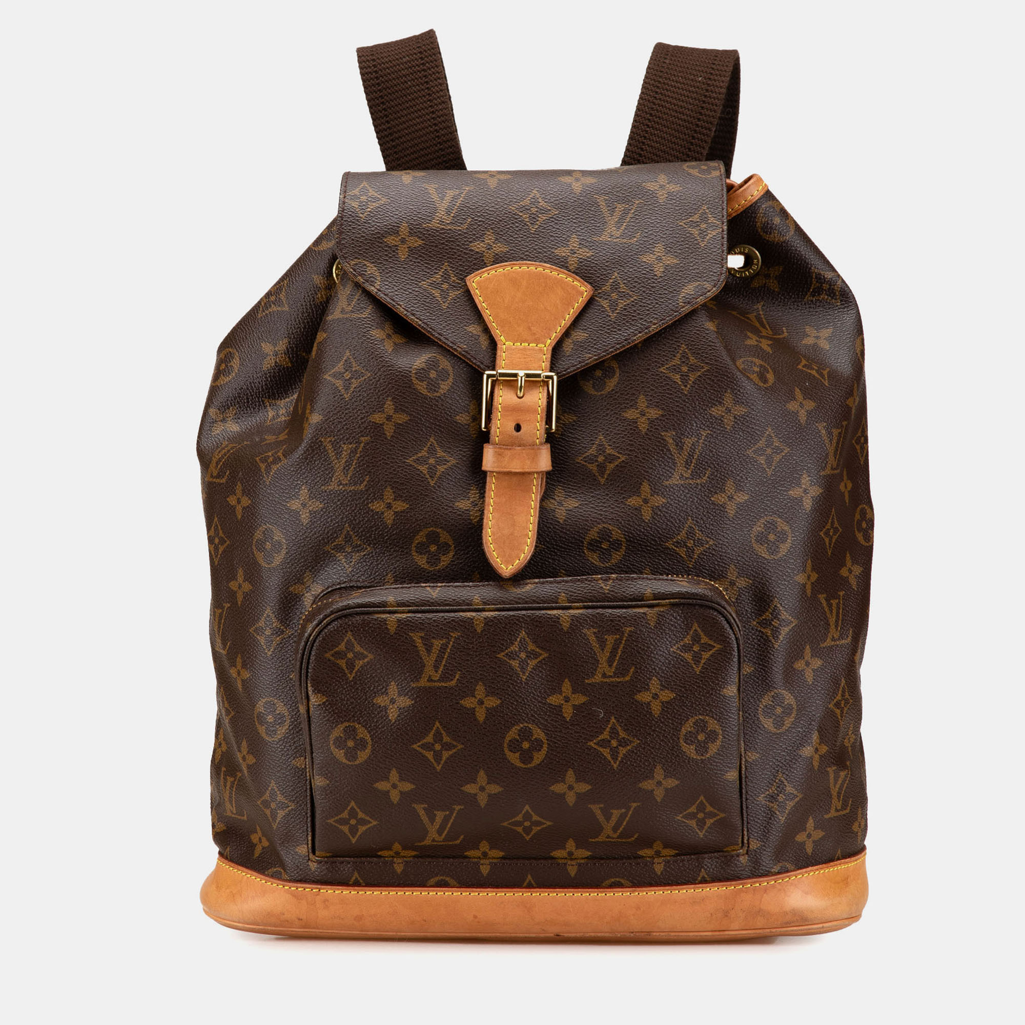 

Louis Vuitton Brown Monogram Montsouris GM