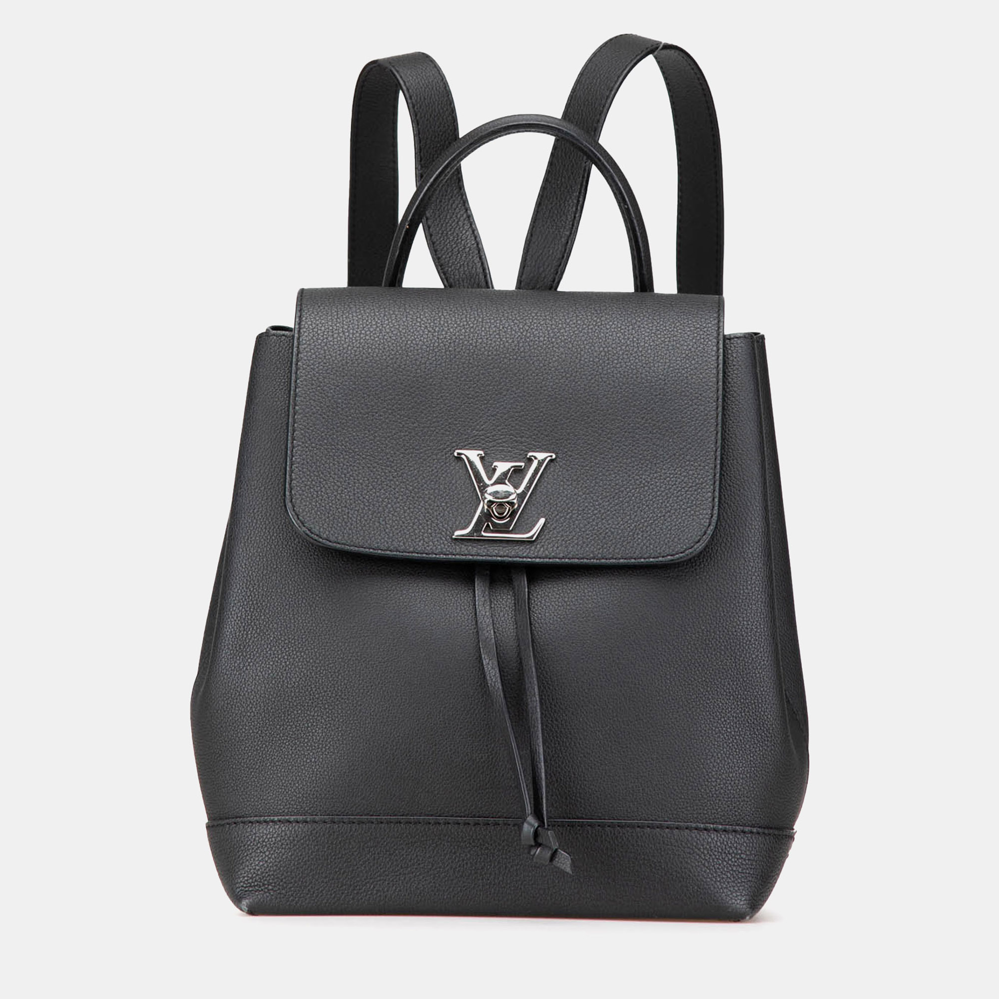 

Louis Vuitton Black Taurillon Lockme Backpack
