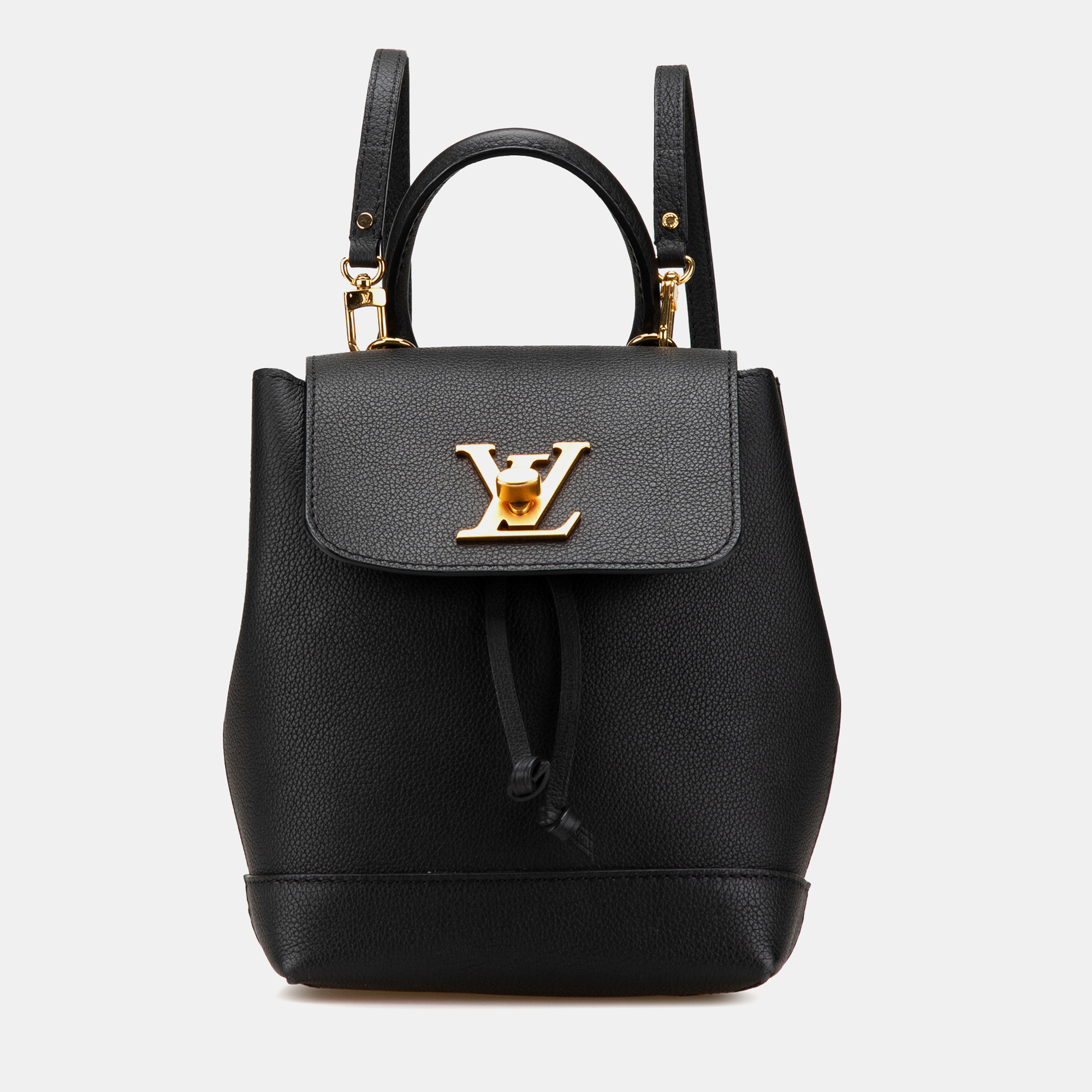 

Louis Vuitton Black Taurillon Mini Lockme Backpack