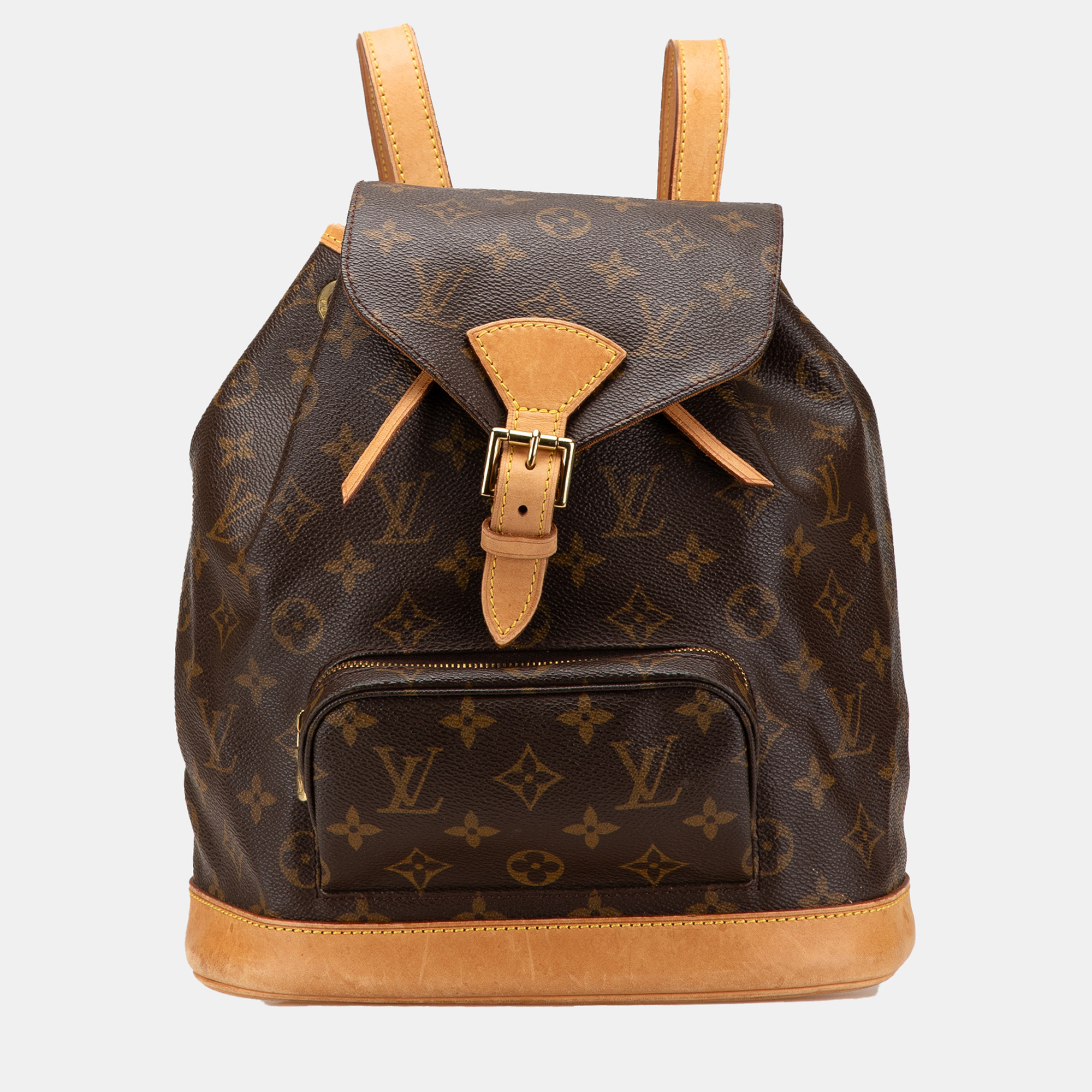 

Louis Vuitton Brown Monogram Montsouris MM Backpack