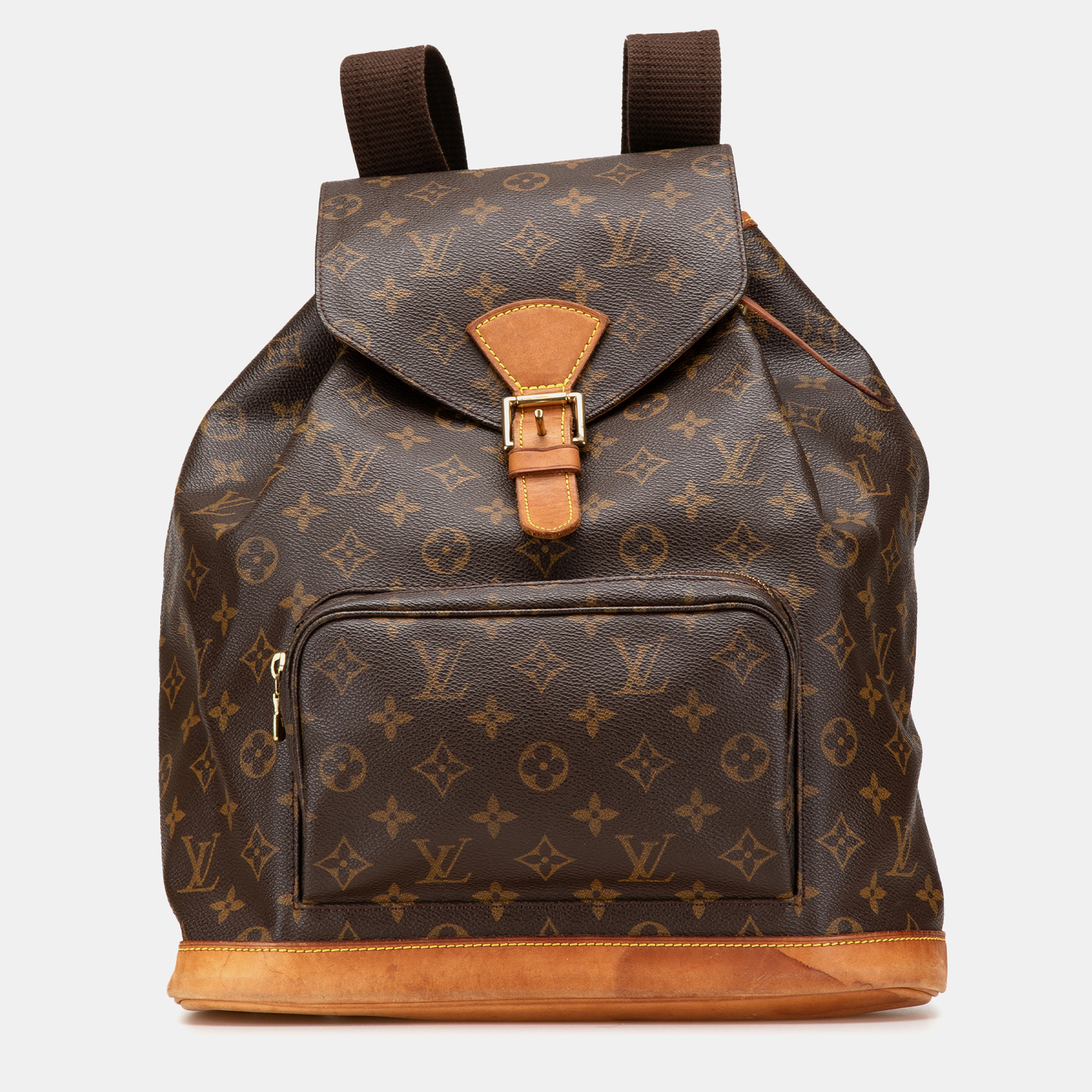 

Louis Vuitton Brown Monogram Montsouris GM
