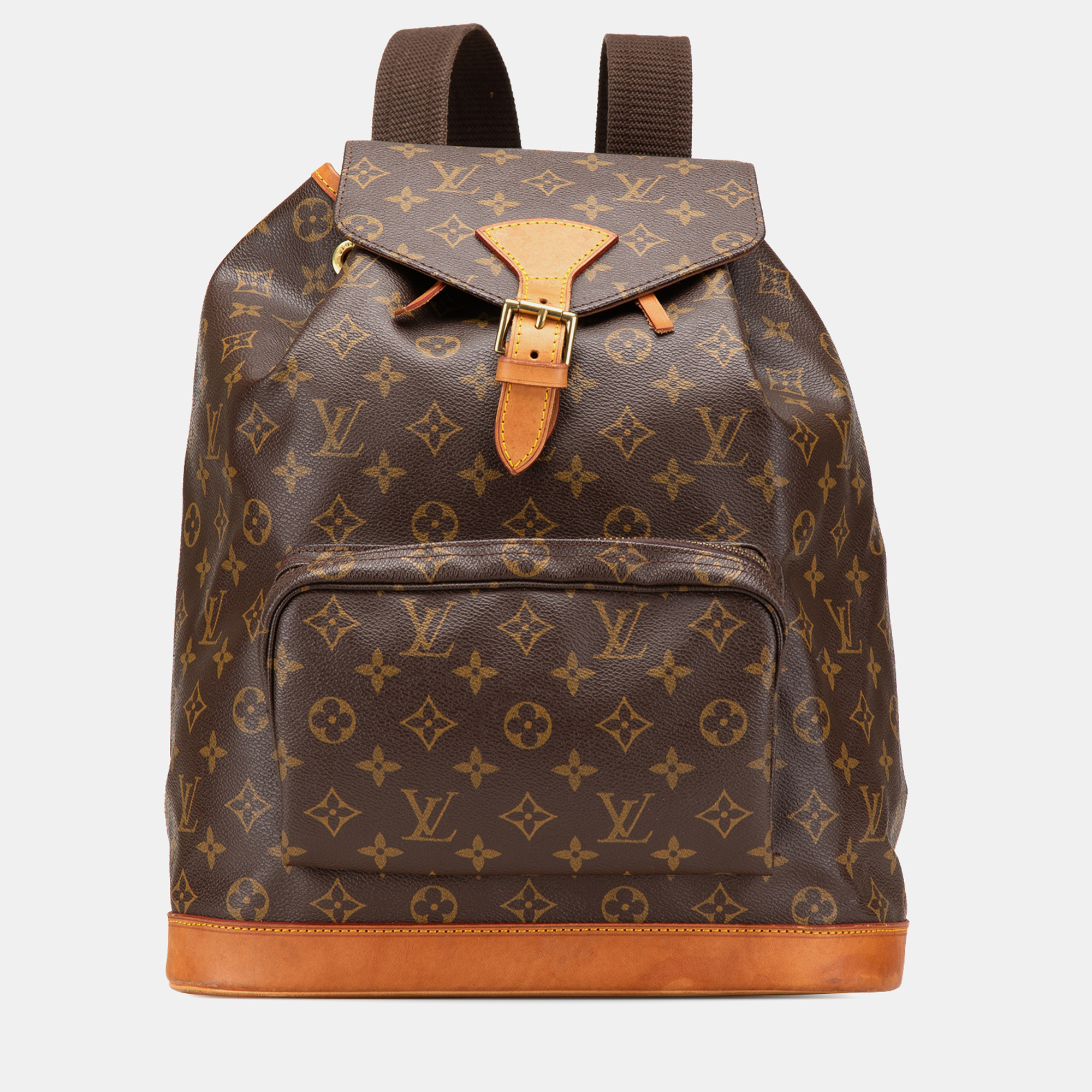 

Louis Vuitton Brown Monogram Montsouris GM
