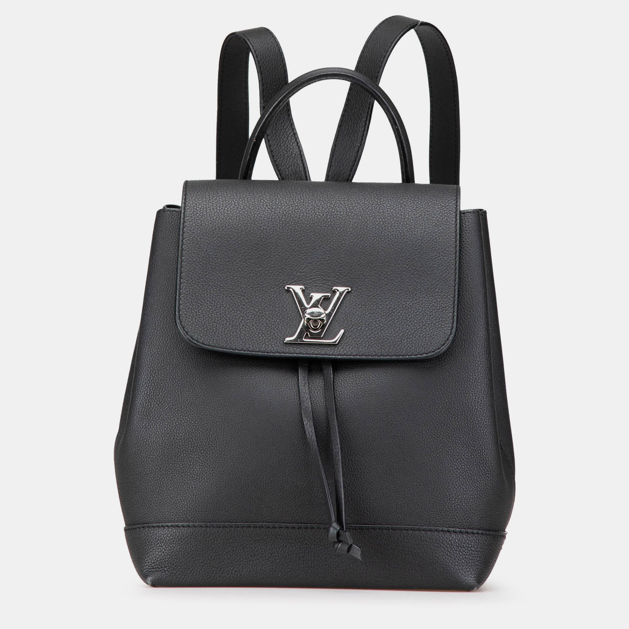 

Louis Vuitton Black Taurillon Lockme Backpack