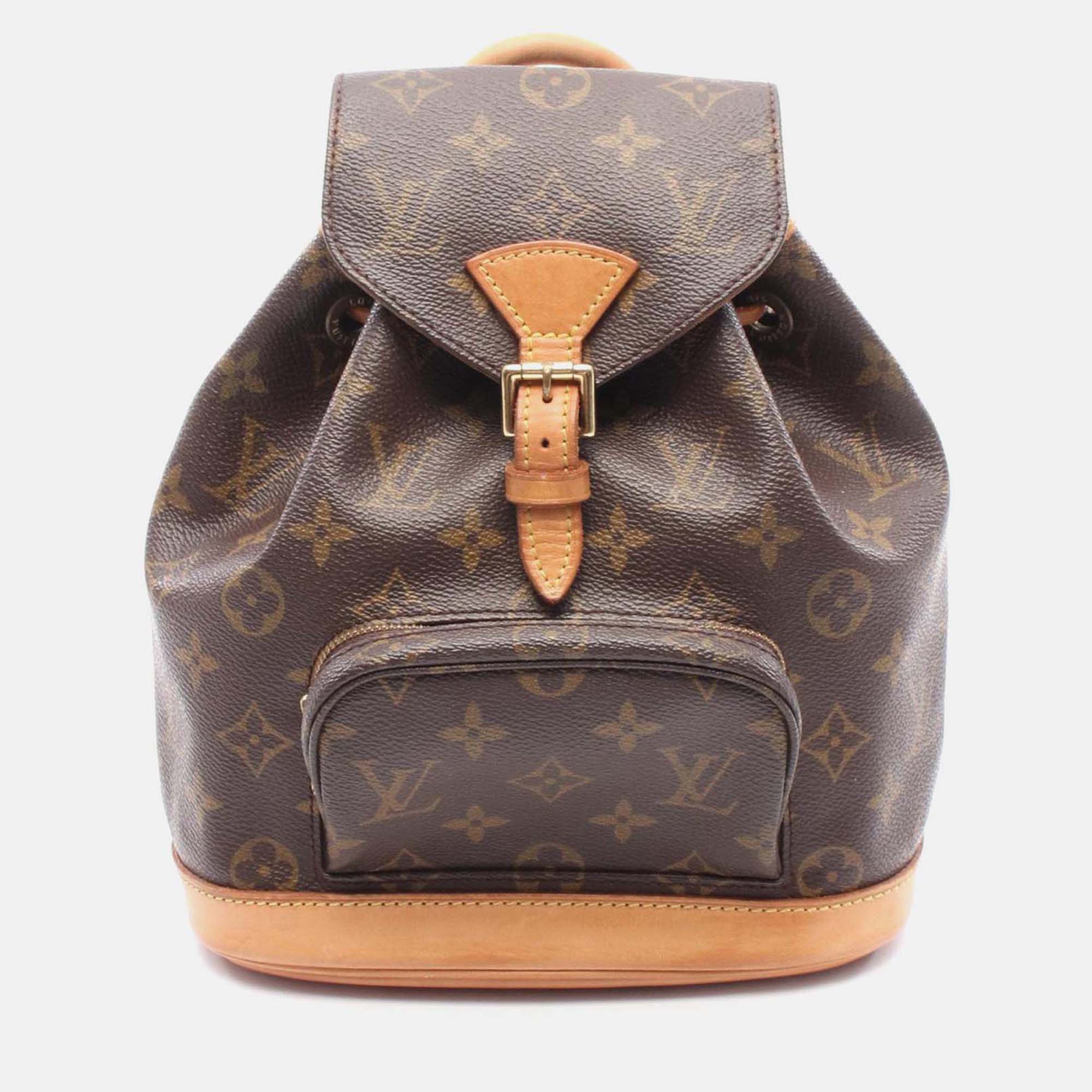 

Louis Vuitton Monogram Mini Montsouris, Brown